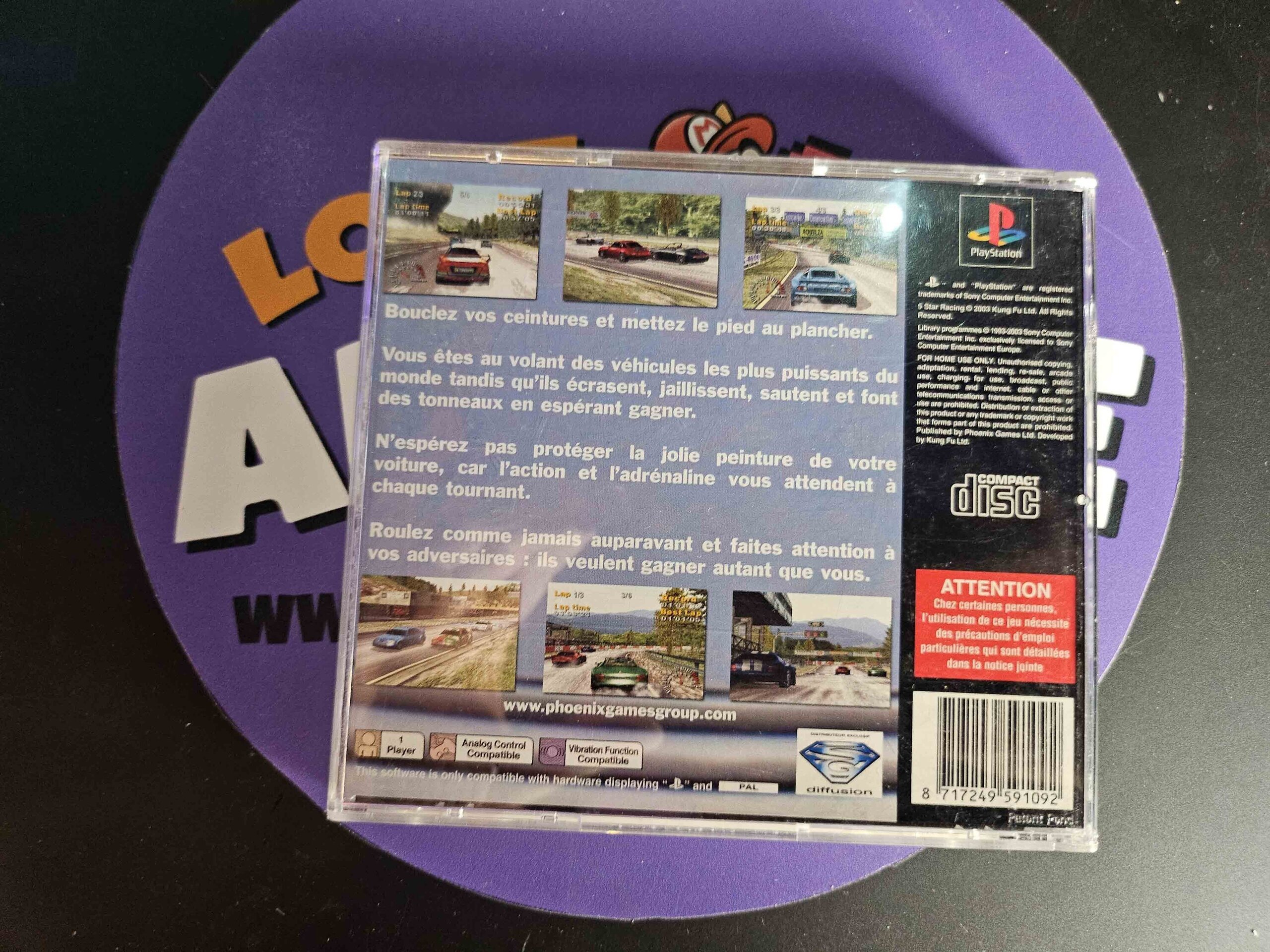 VIDEOJUEGO 5 STAR RACING - 2