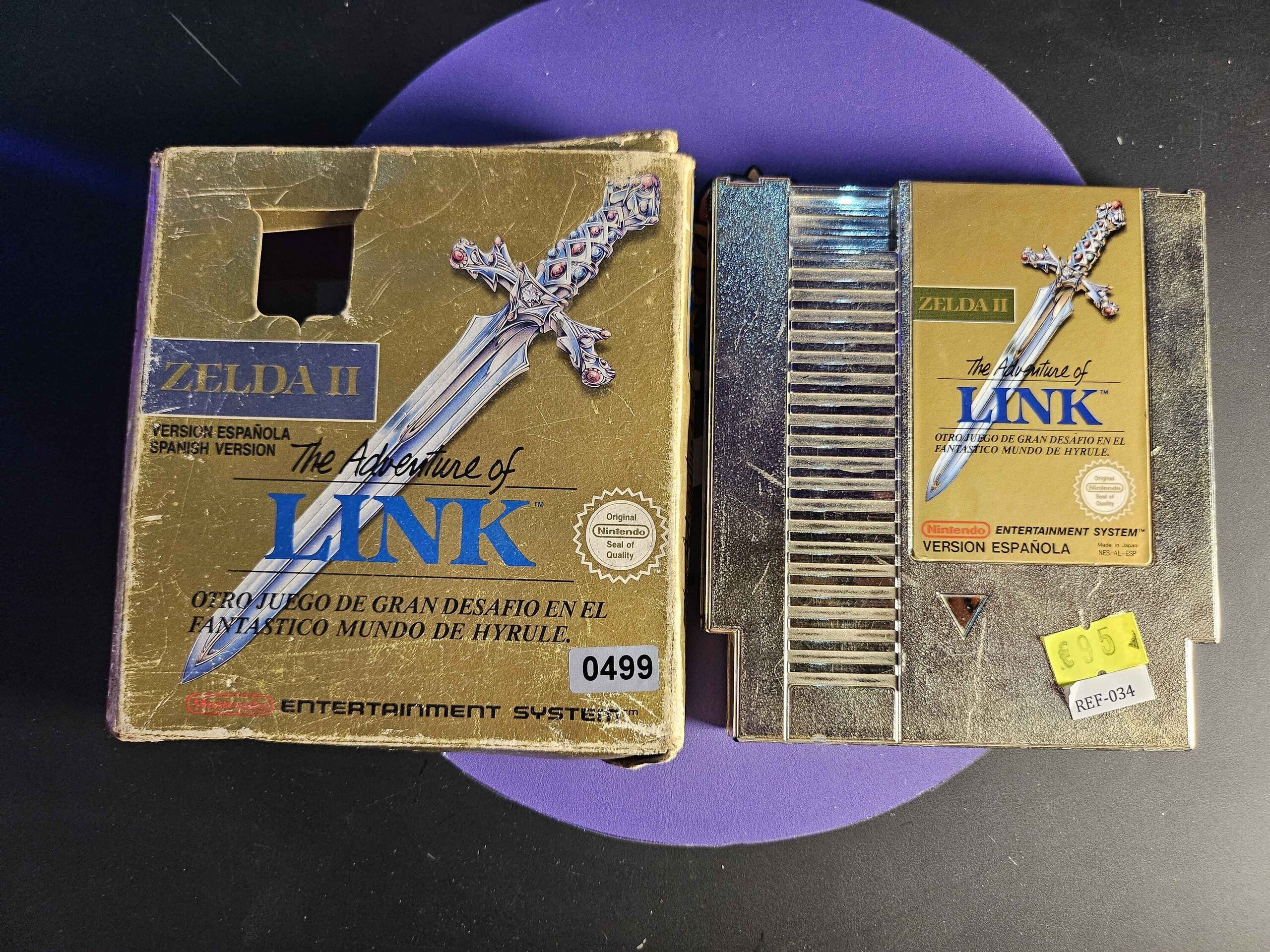 VIDEOJUEGO VIDEOJUEGO ZELDA 2 THE ADVENTURES OF LINK - 1