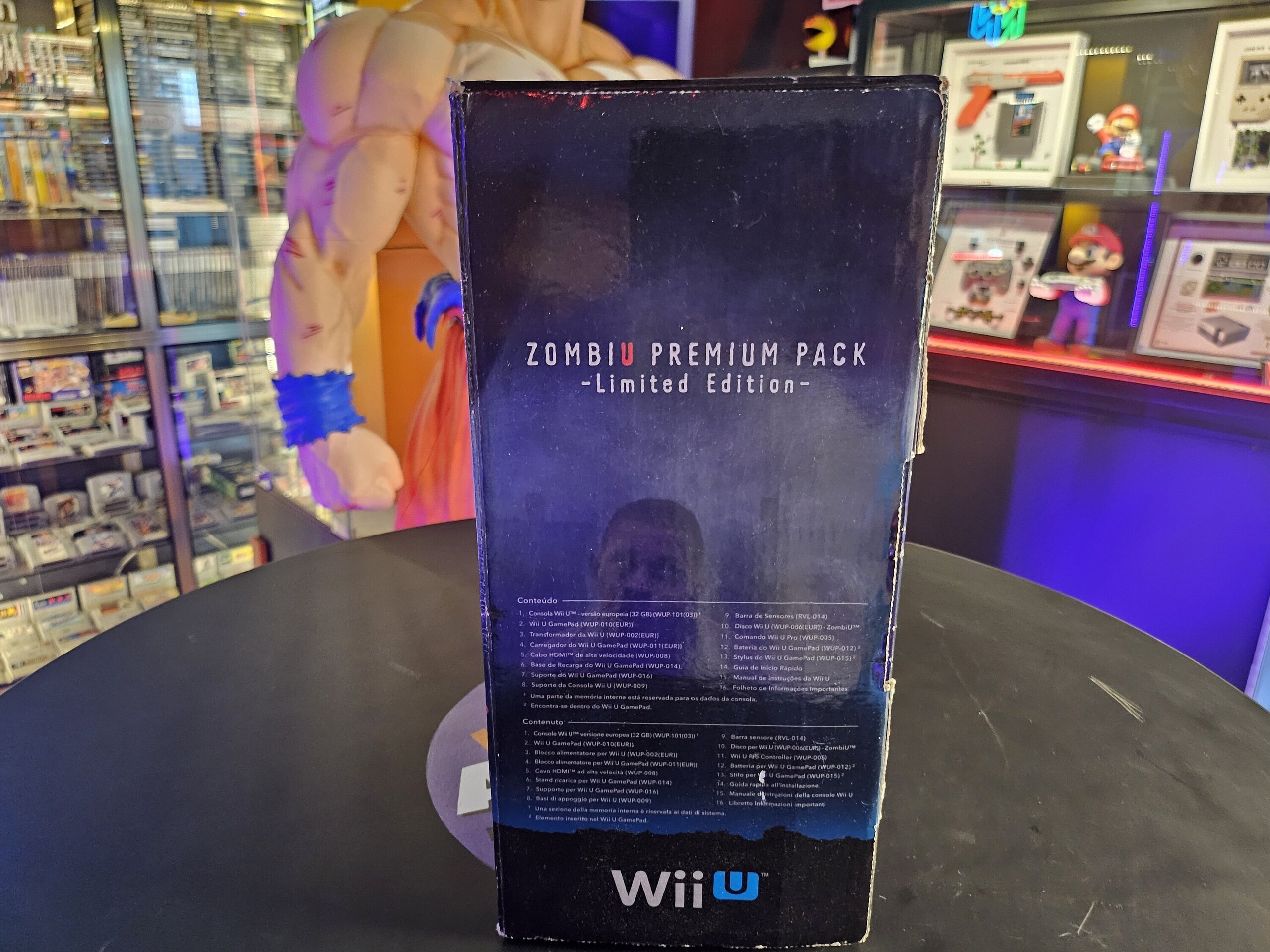 CONSOLA Y CAJA WII U ZOMBI PREMIUM PACK - 3
