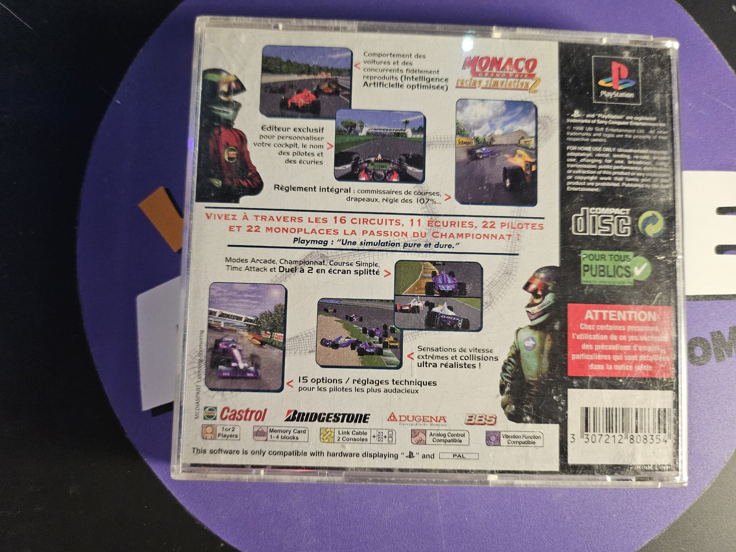 VIDEOJUEGO MONACO GRAND PRIX RACING SIMULATION 2 - 2