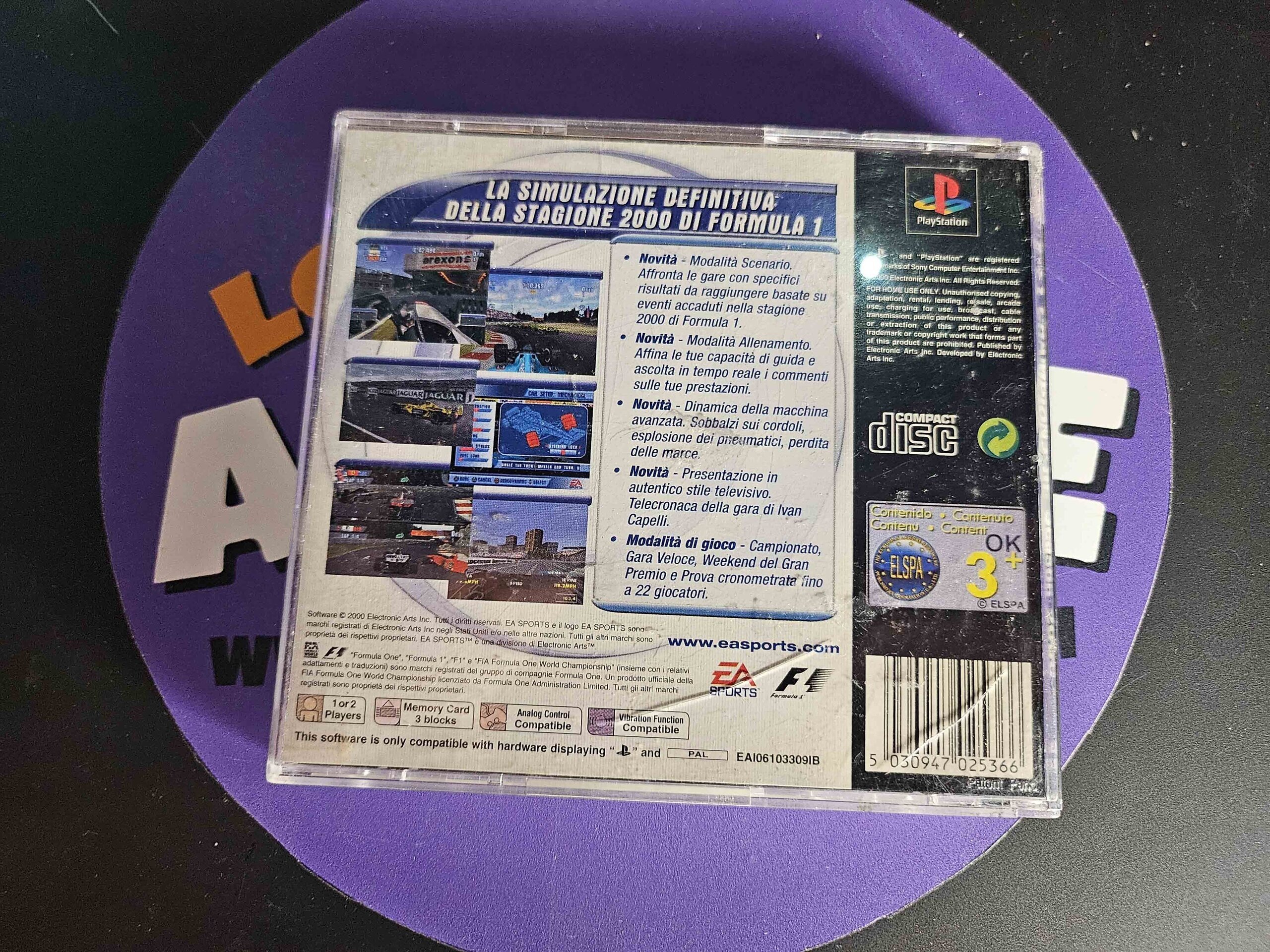 VIDEOJUEGO F1 CHAMPIONSHIP 2000 - 2