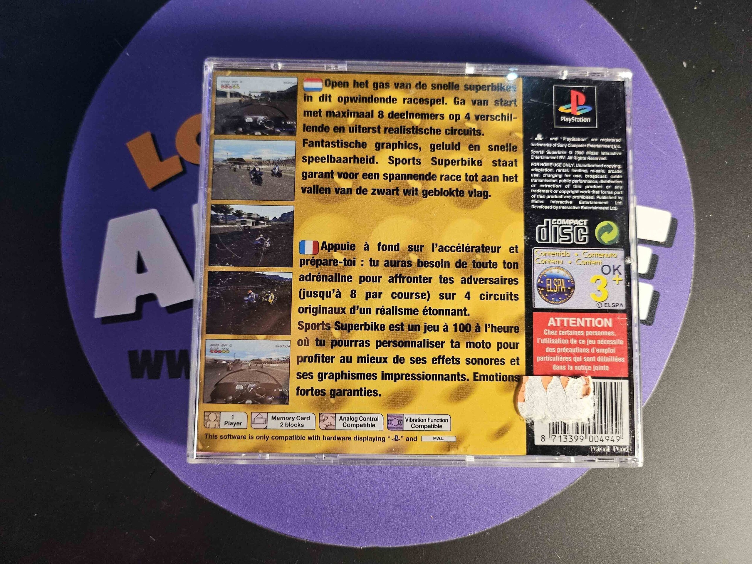 VIDEOJUEGO SPORTS SUPERBIKE - 3