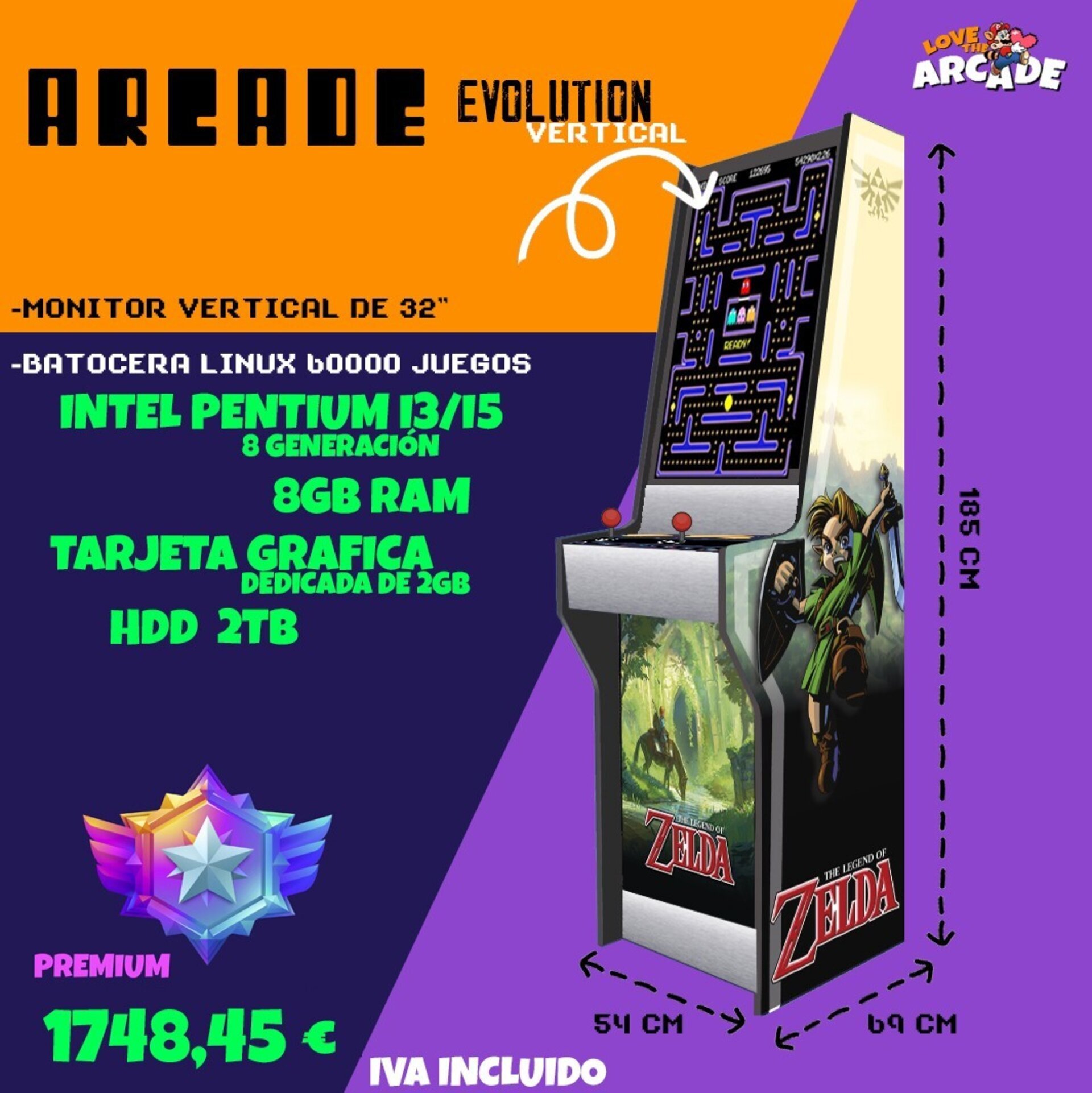ARCADE EVOLUTION VERTICAL - 4