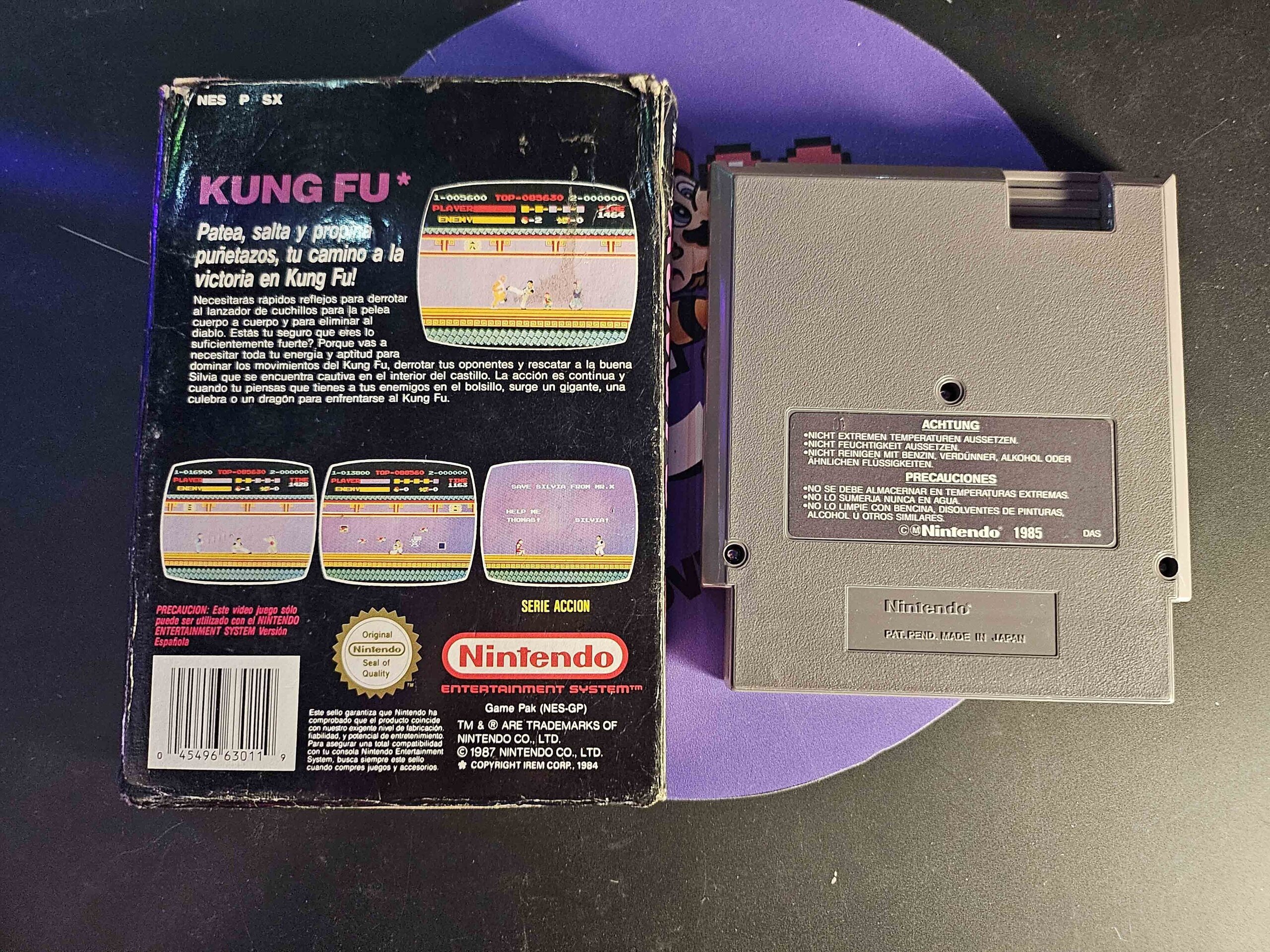 VIDEOJUEGO KUNG FU + CAJA - 2