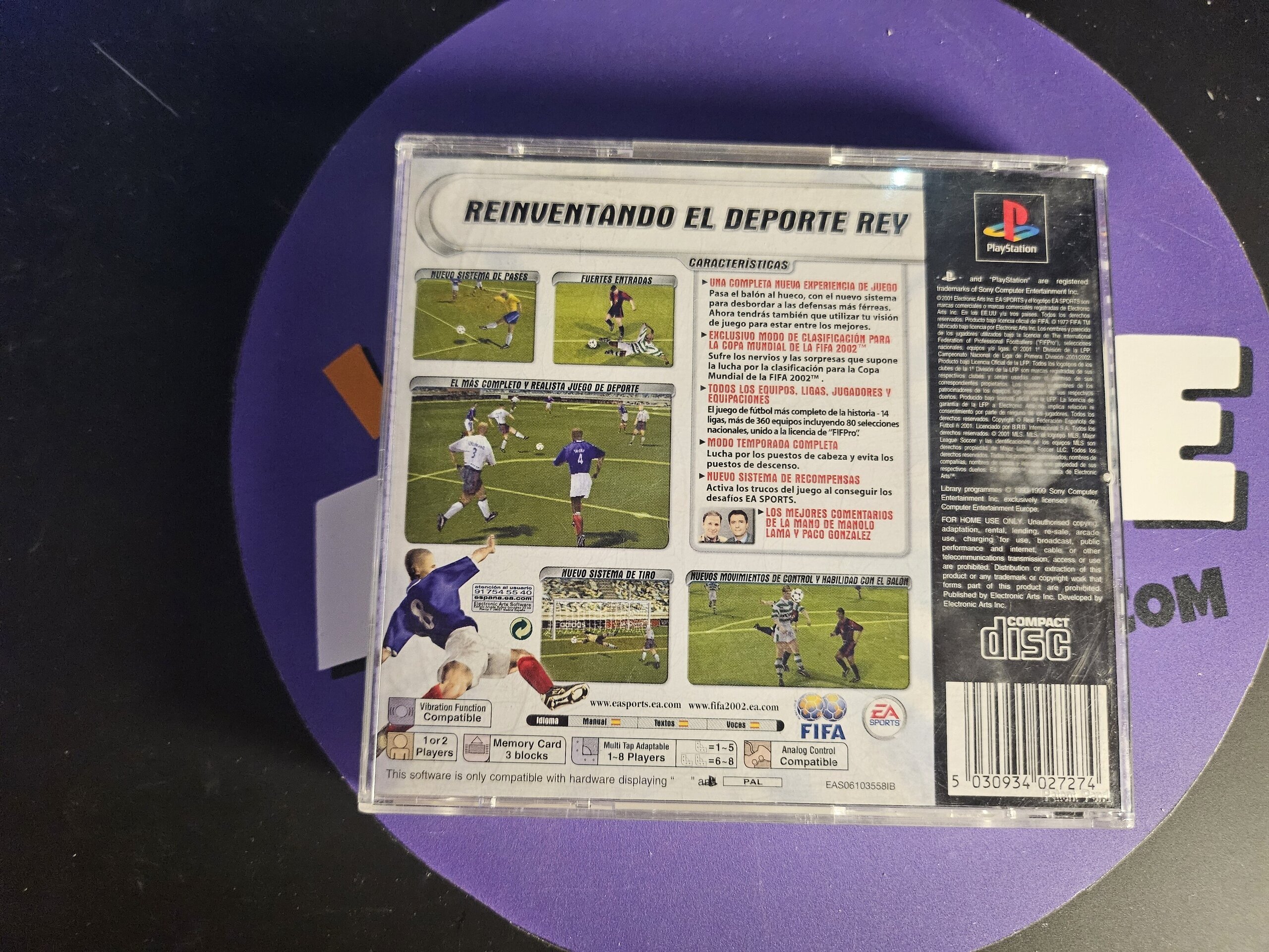 VIDEOJUEGO FIFA FOOTBALL 2002 - 3