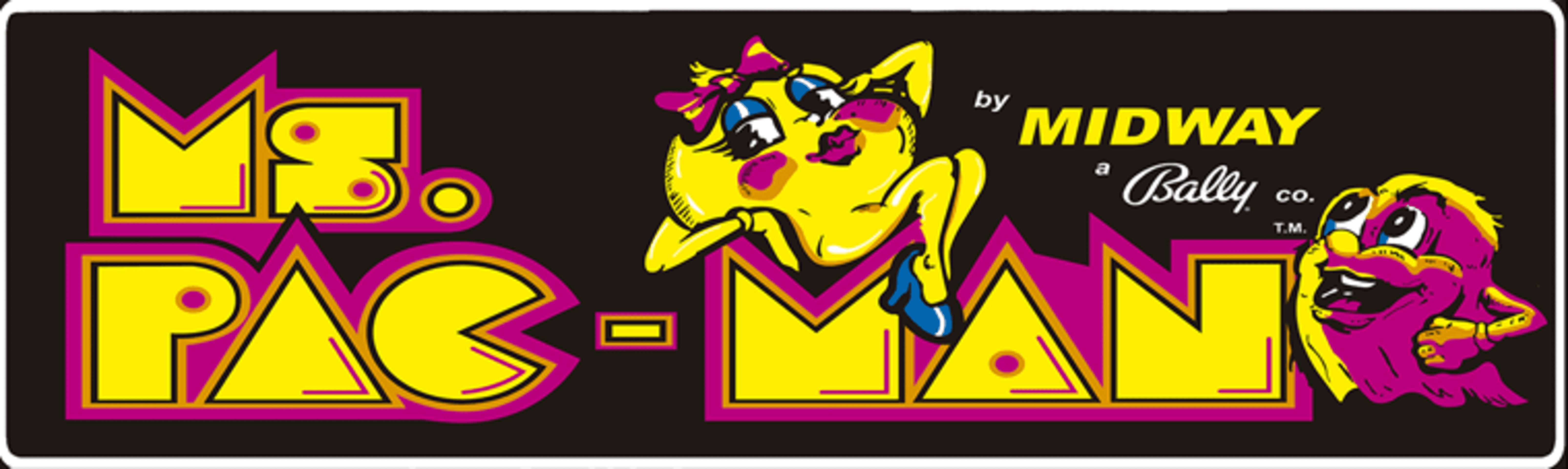 lampara retro marquesina MS. PAC MAN - 2