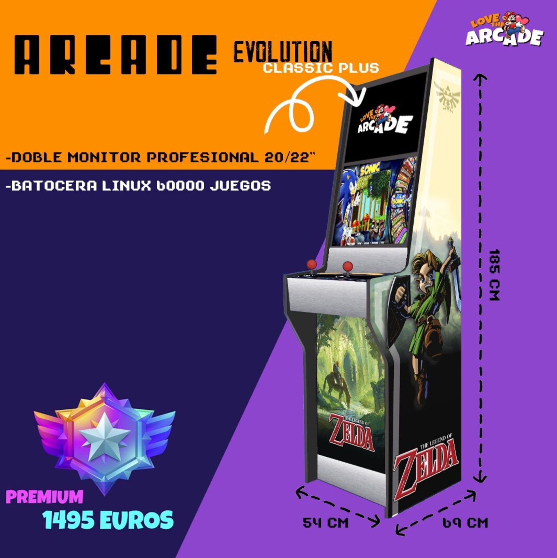 ARCADE EVOLUTION CLASSIC PLUS - 2