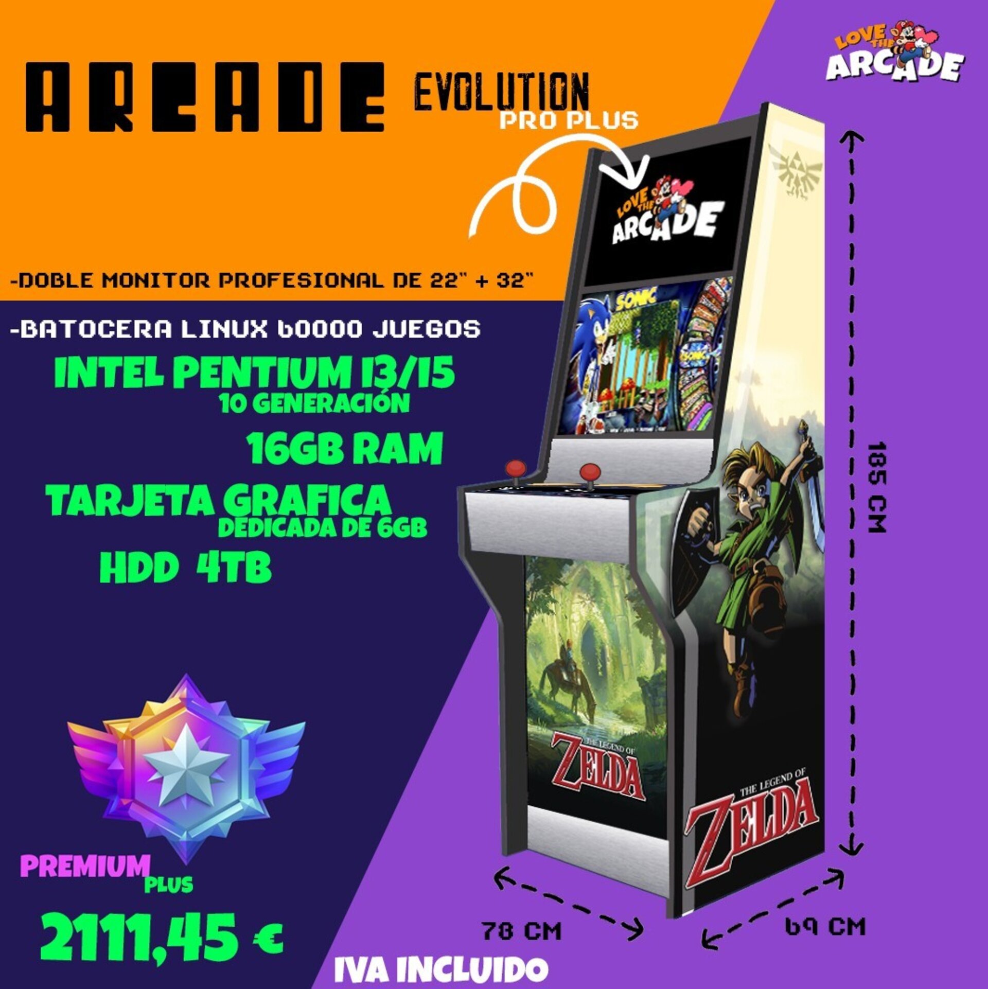 ARCADE EVOLUTION PRO plus - 4