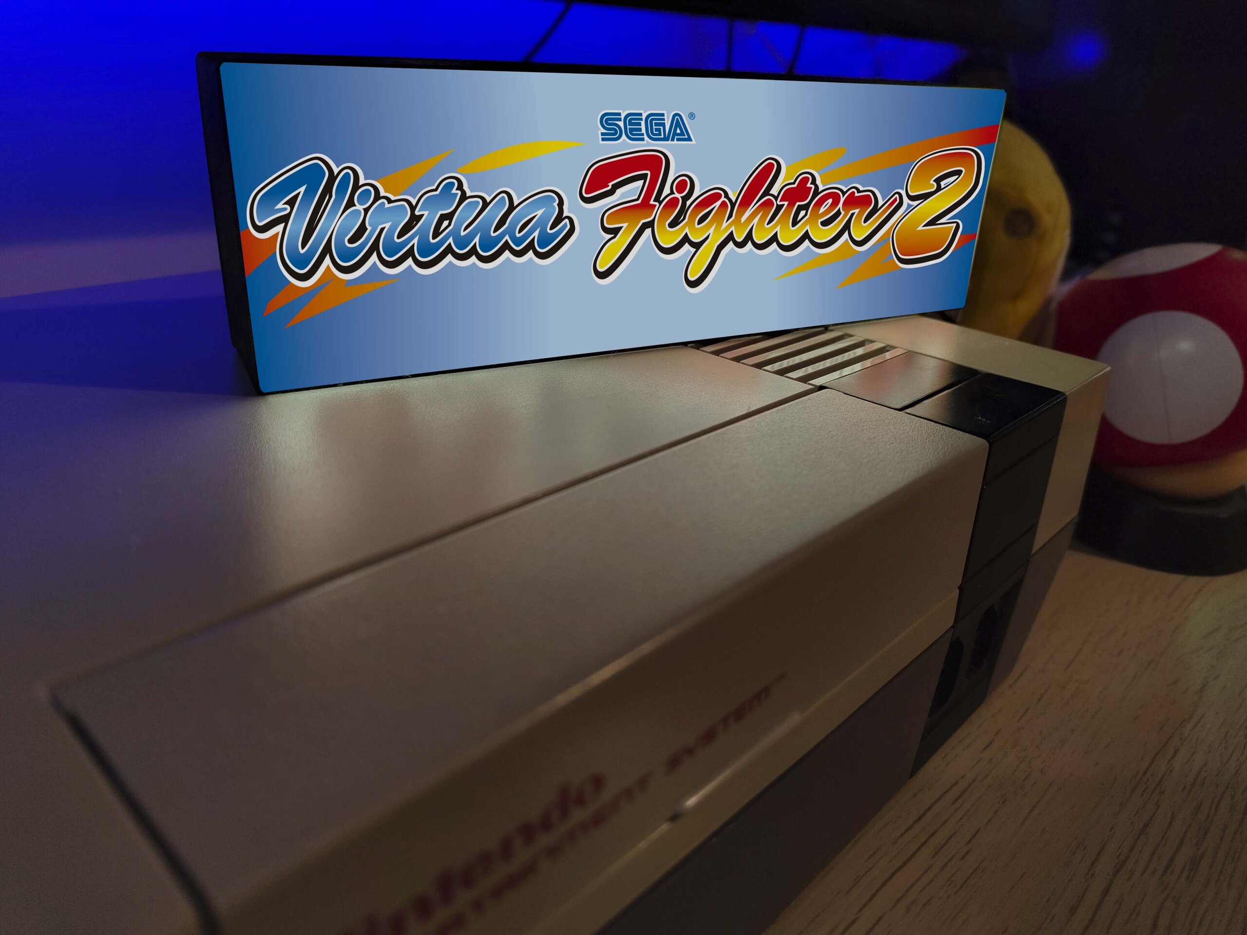 lampara retro marquesina VIRTUAL FIGHTER 2 - 1