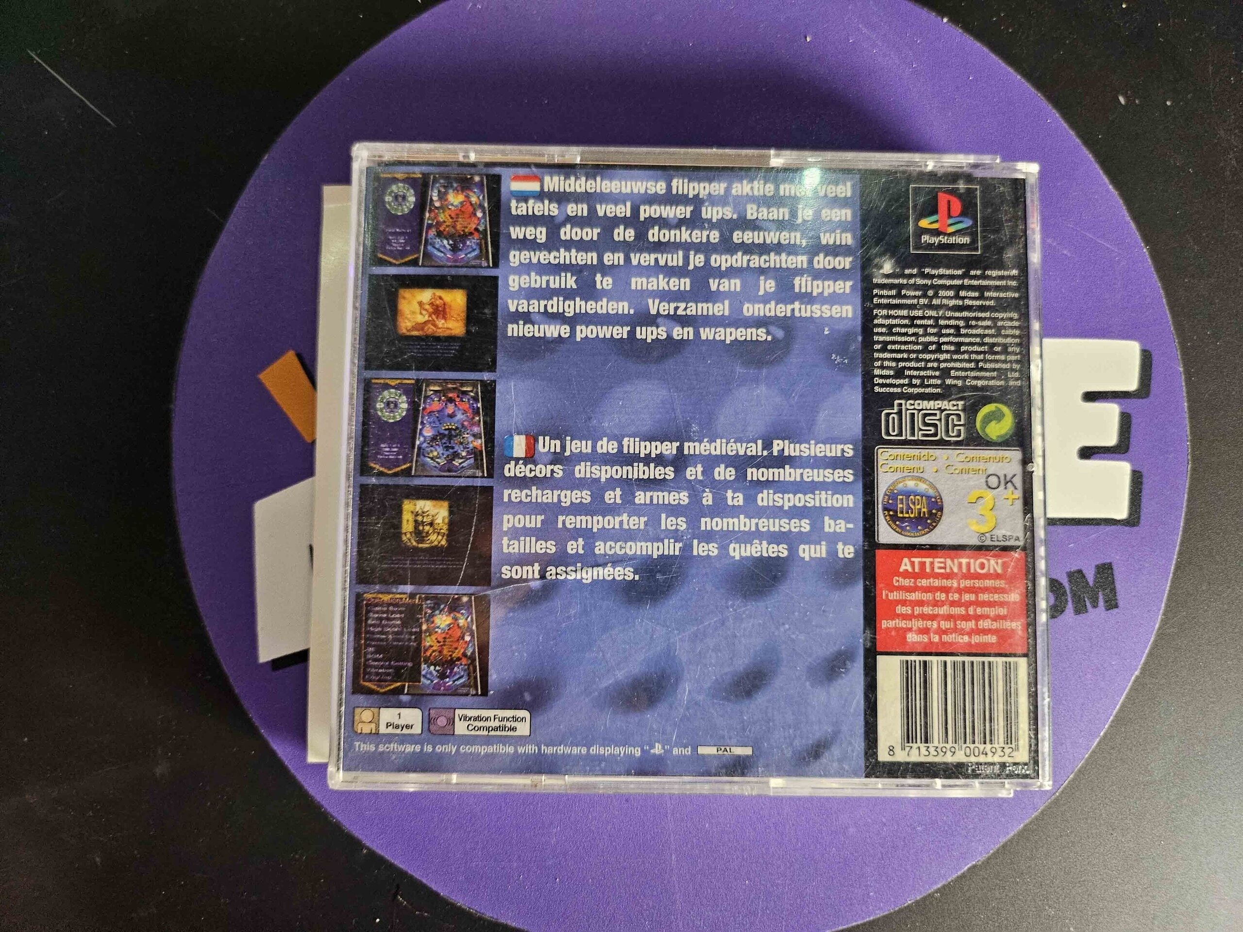 VIDEOJUEGO PINBALL POWER - 3