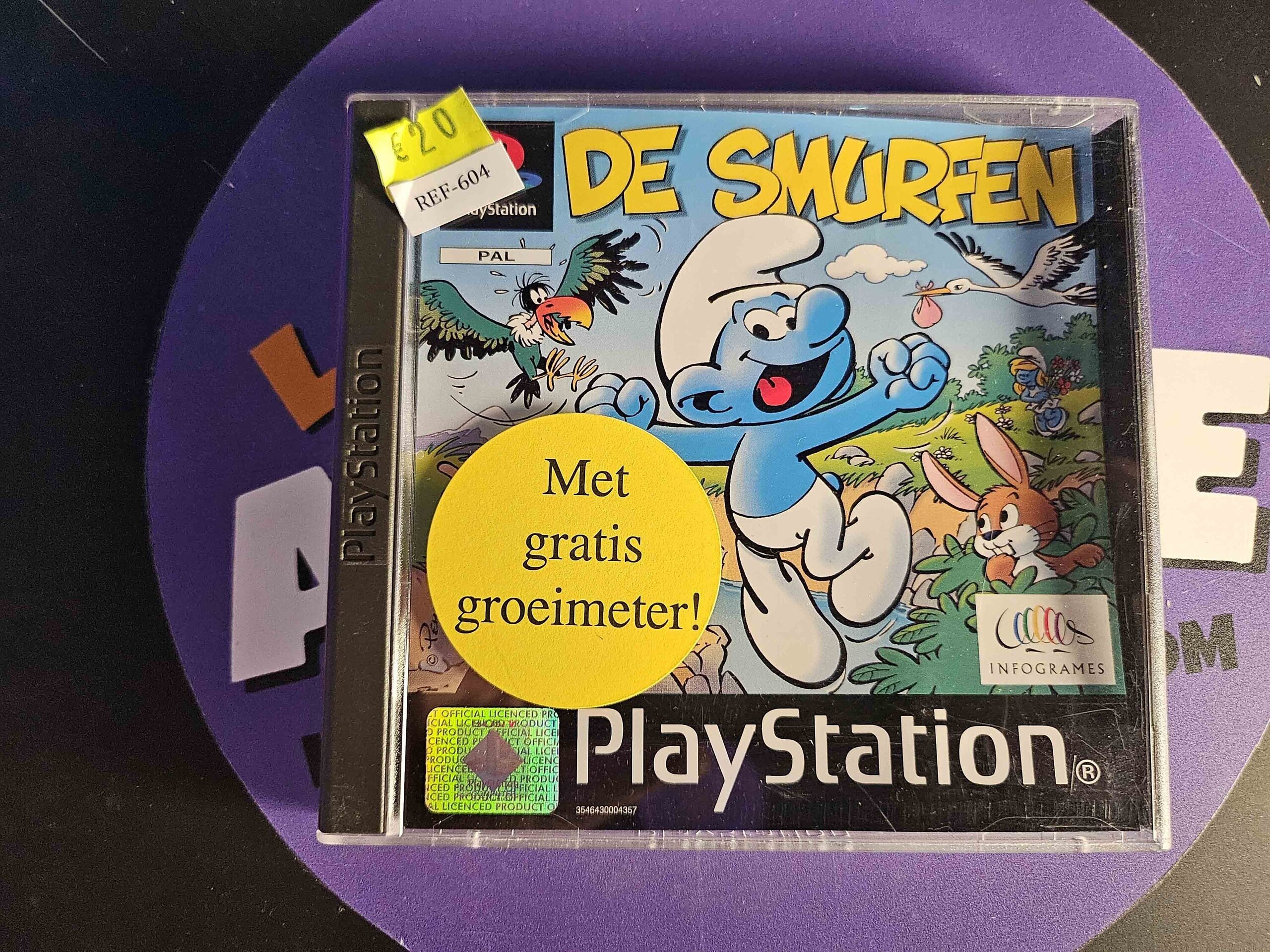 VIDEOJUEGO DE SMURFEN - 1
