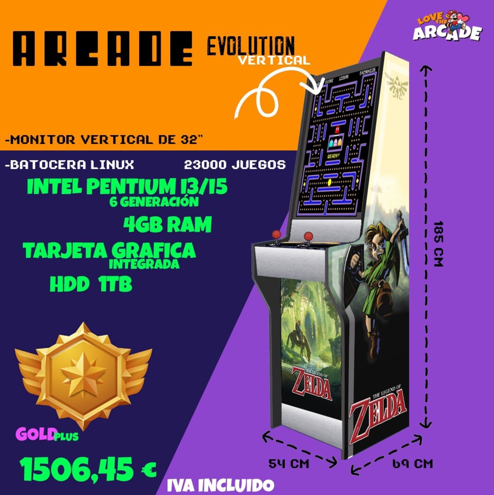 ARCADE EVOLUTION VERTICAL - 3