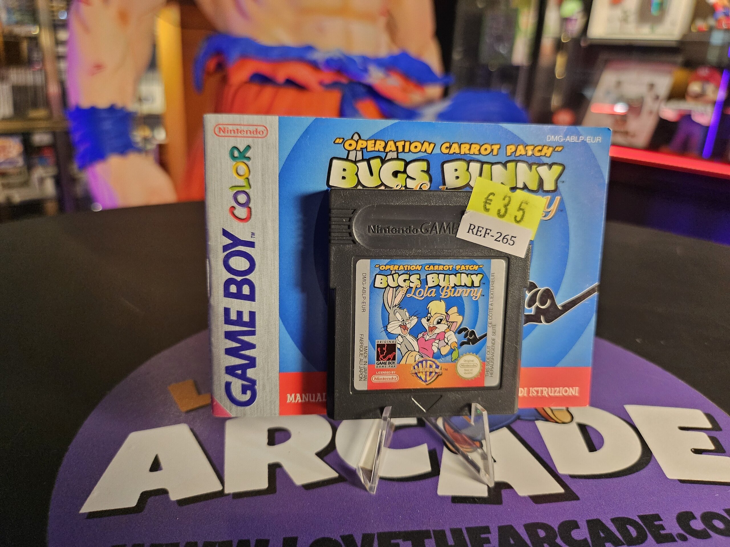 JUEGO GAMEBOY Y MANUAL BUGS BUNNY - 1
