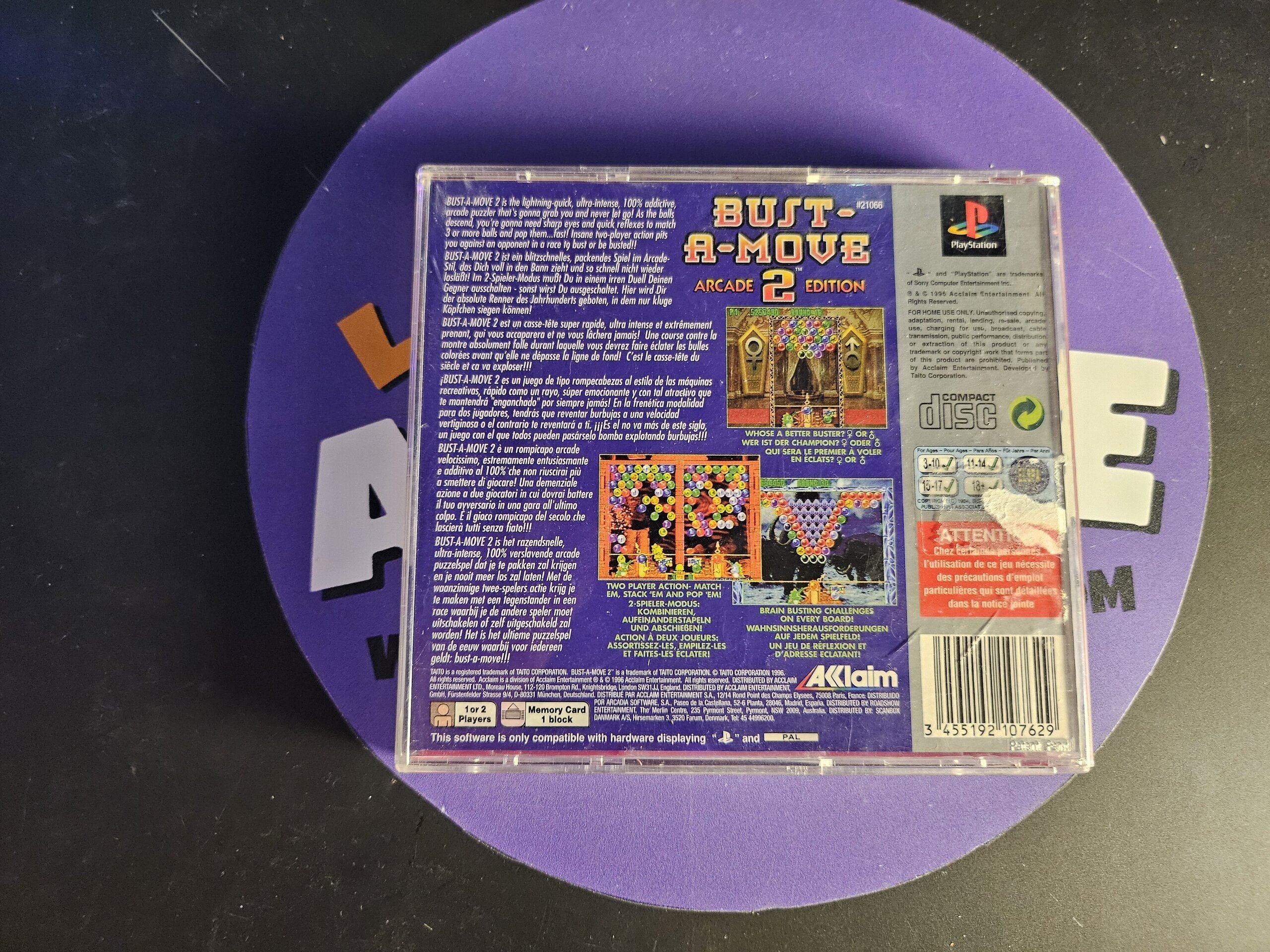 VIDEOJUEGO BUST A MOVE - 3