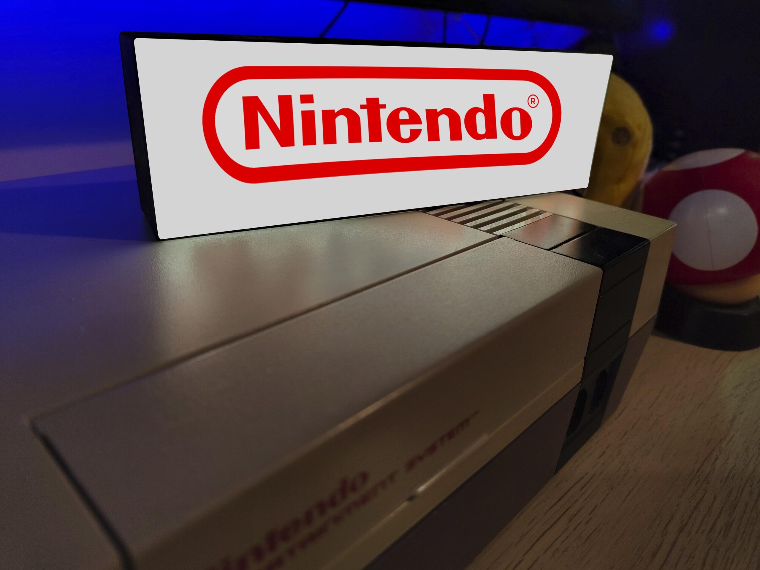 lampara retro marquesina NINTENDO - 1