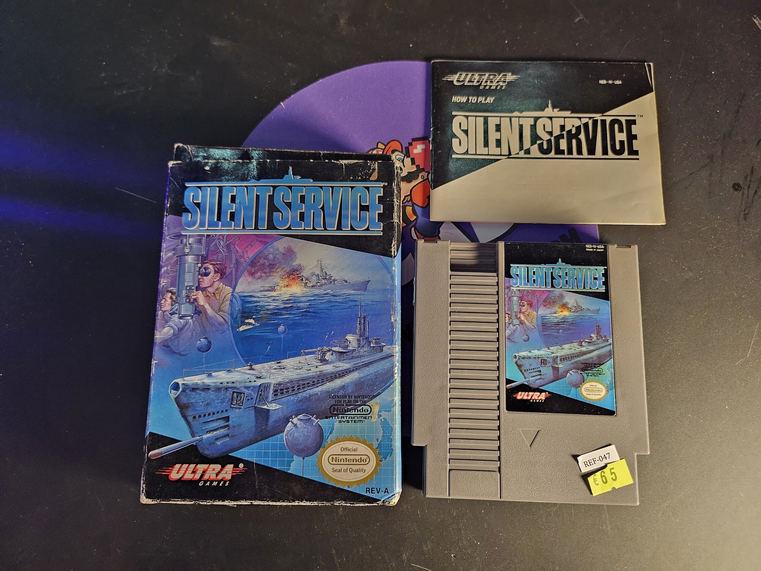 VIDEOJUEGO SILENT SERVICE + CAJA + MANUAL - 1