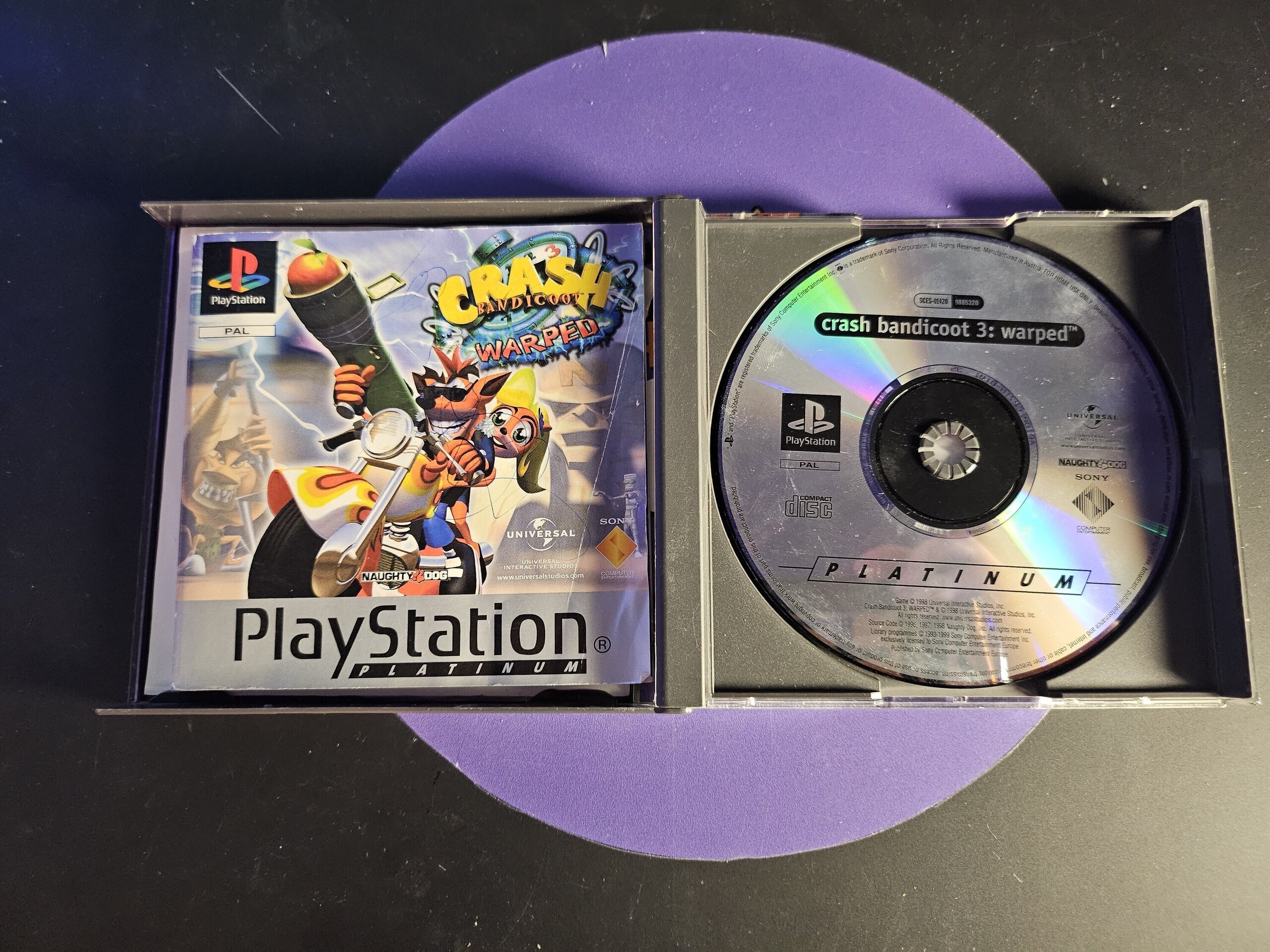 VIDEOJUEGO CRASH BANDICOOL WARPED - 3