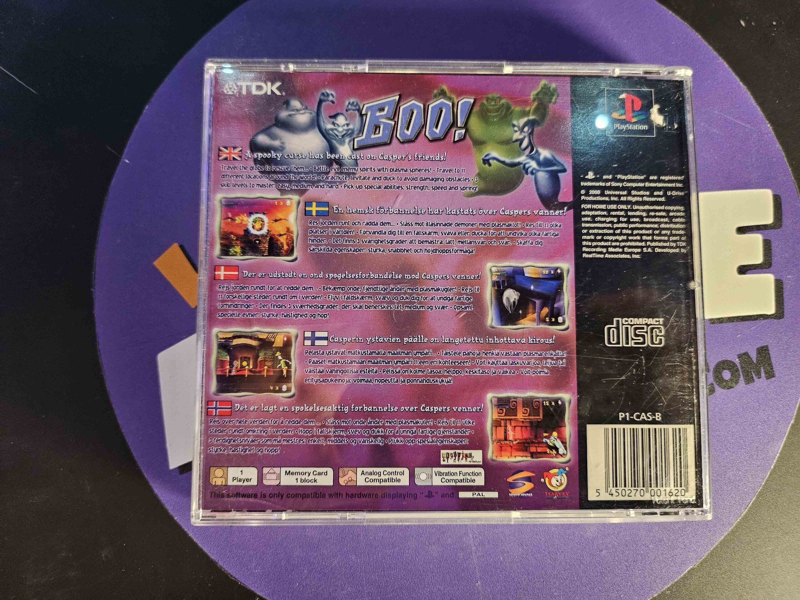 VIDEOJUEGO CASPER FRIENDS AROUND THE WORLD - 3