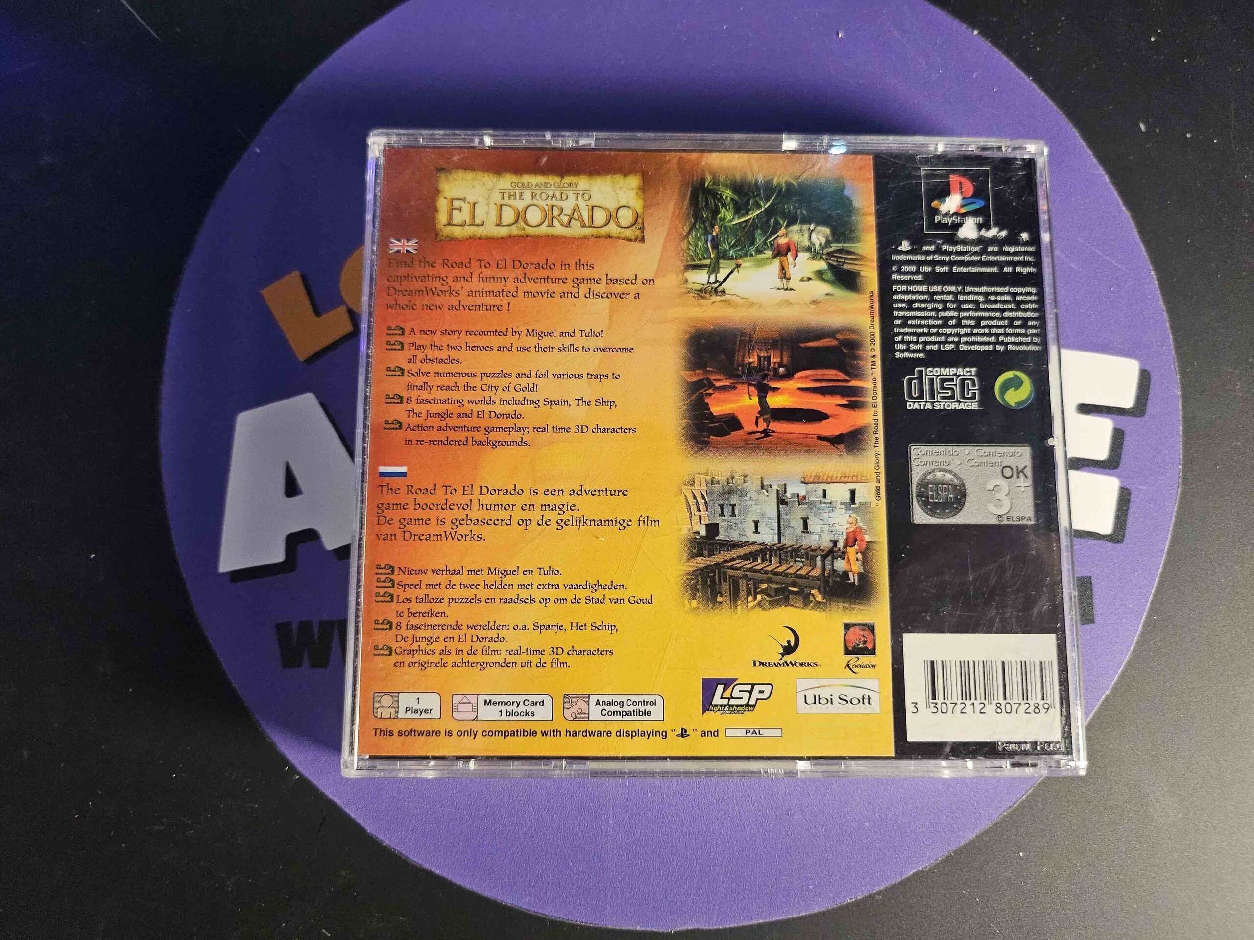 VIDEOJUEGO THE ROAD TO EL DORADO - 3