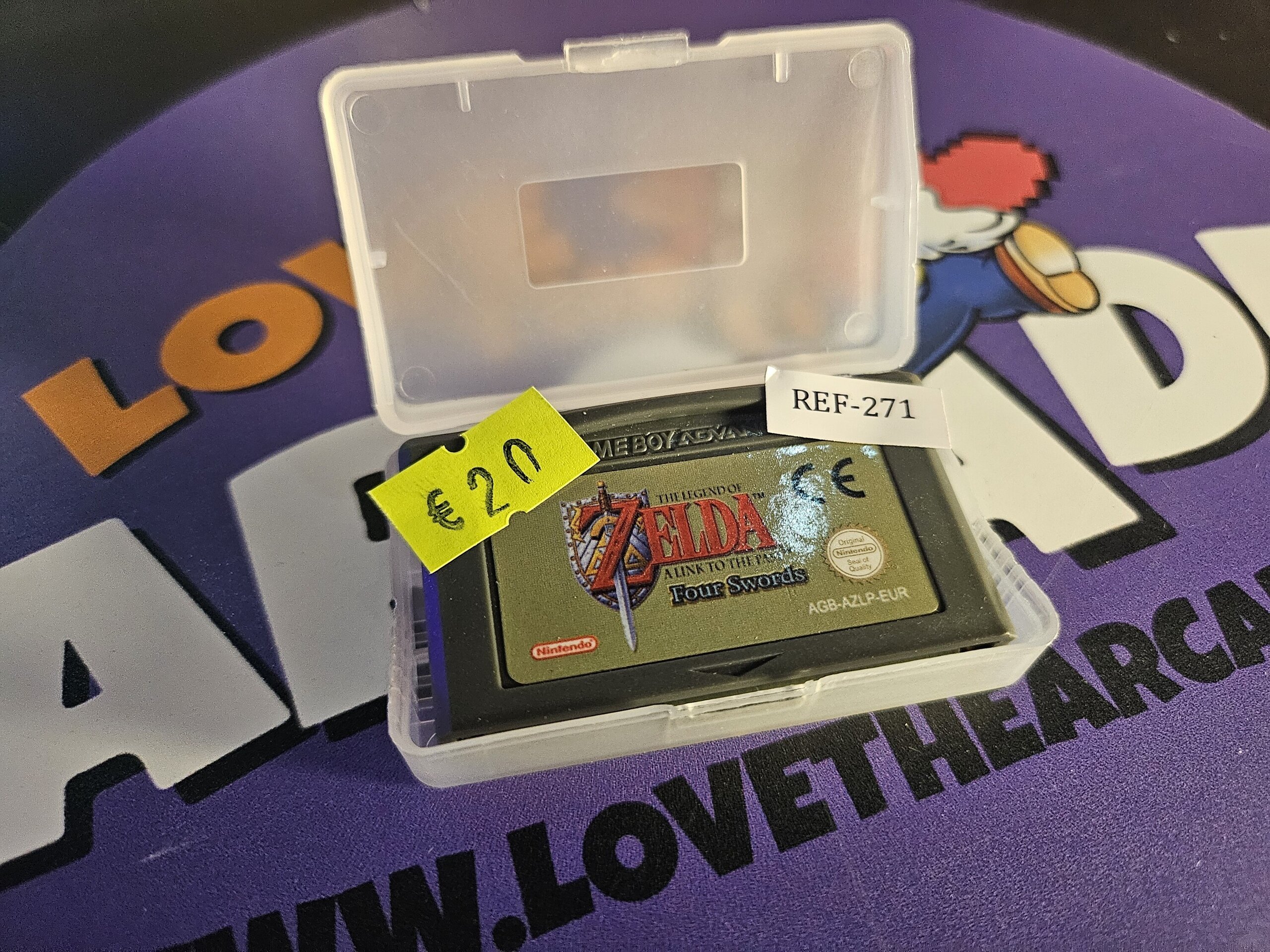 JUEGO GAMEBOY ADVANCE ZELDA FOUR SWORDS - 1