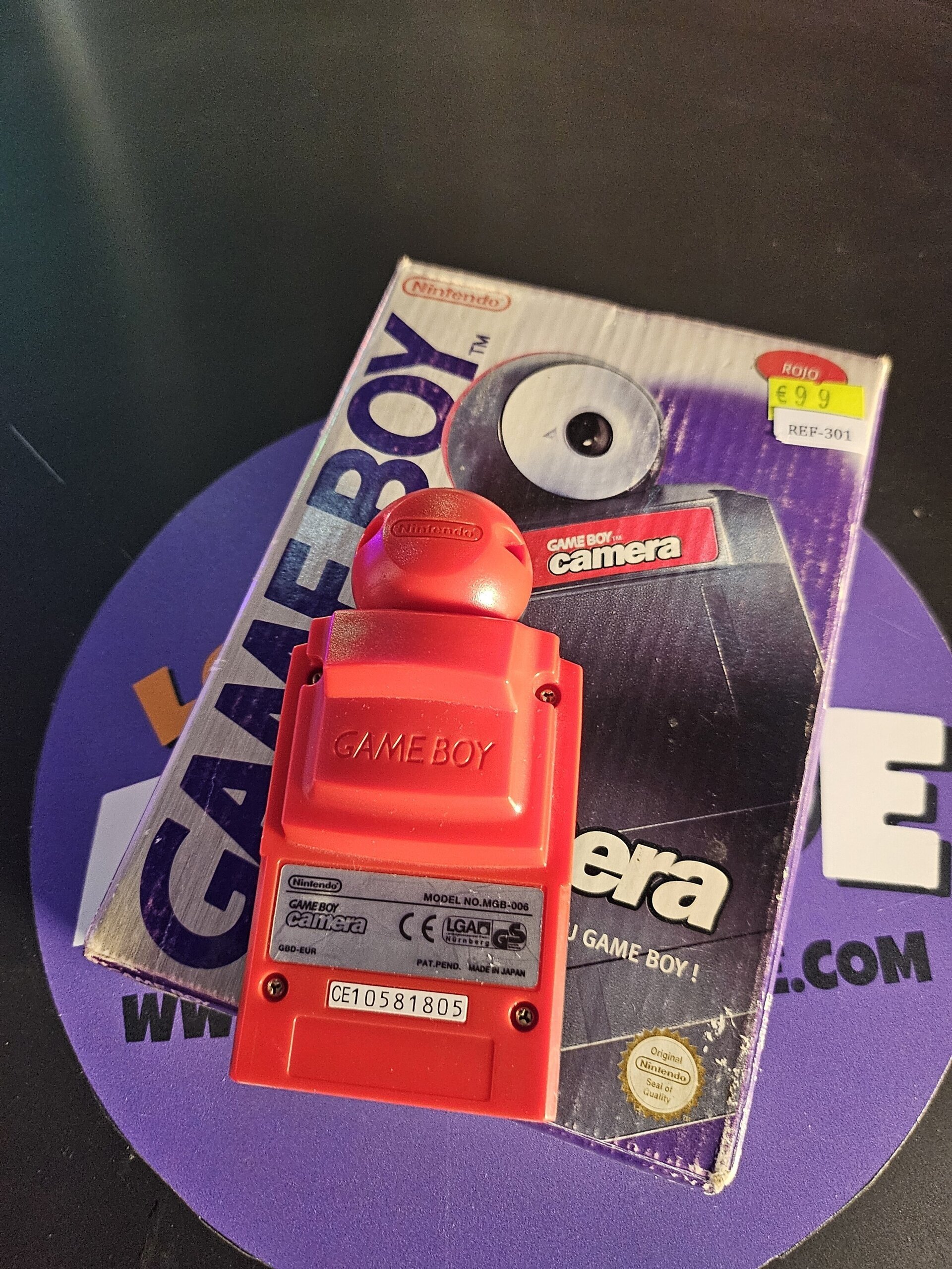 CAMARA AZUL GAMEBOY + CAJA + INSTRUCIONES - 3