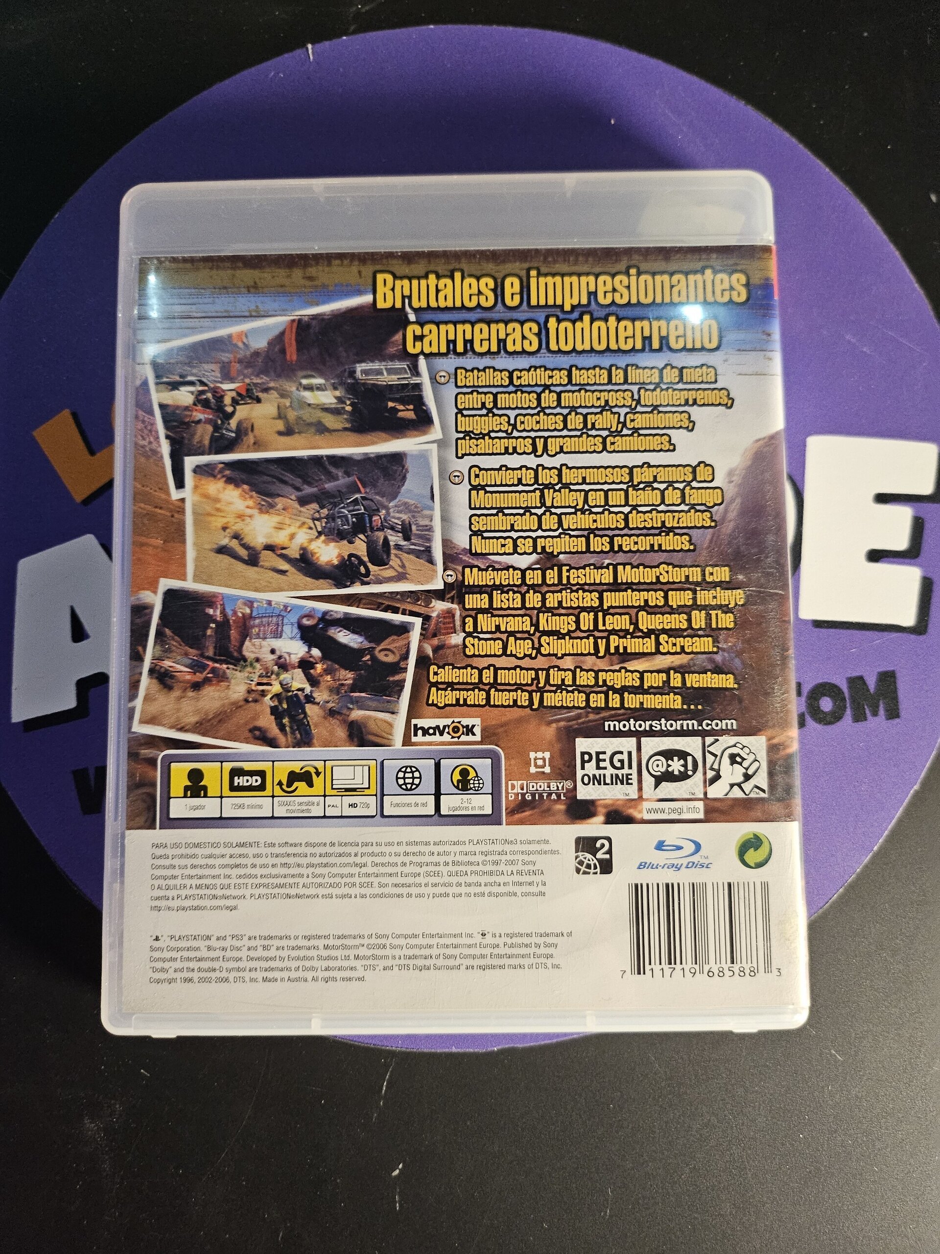 VIDEOJUEGO MOTOR STORM - 2