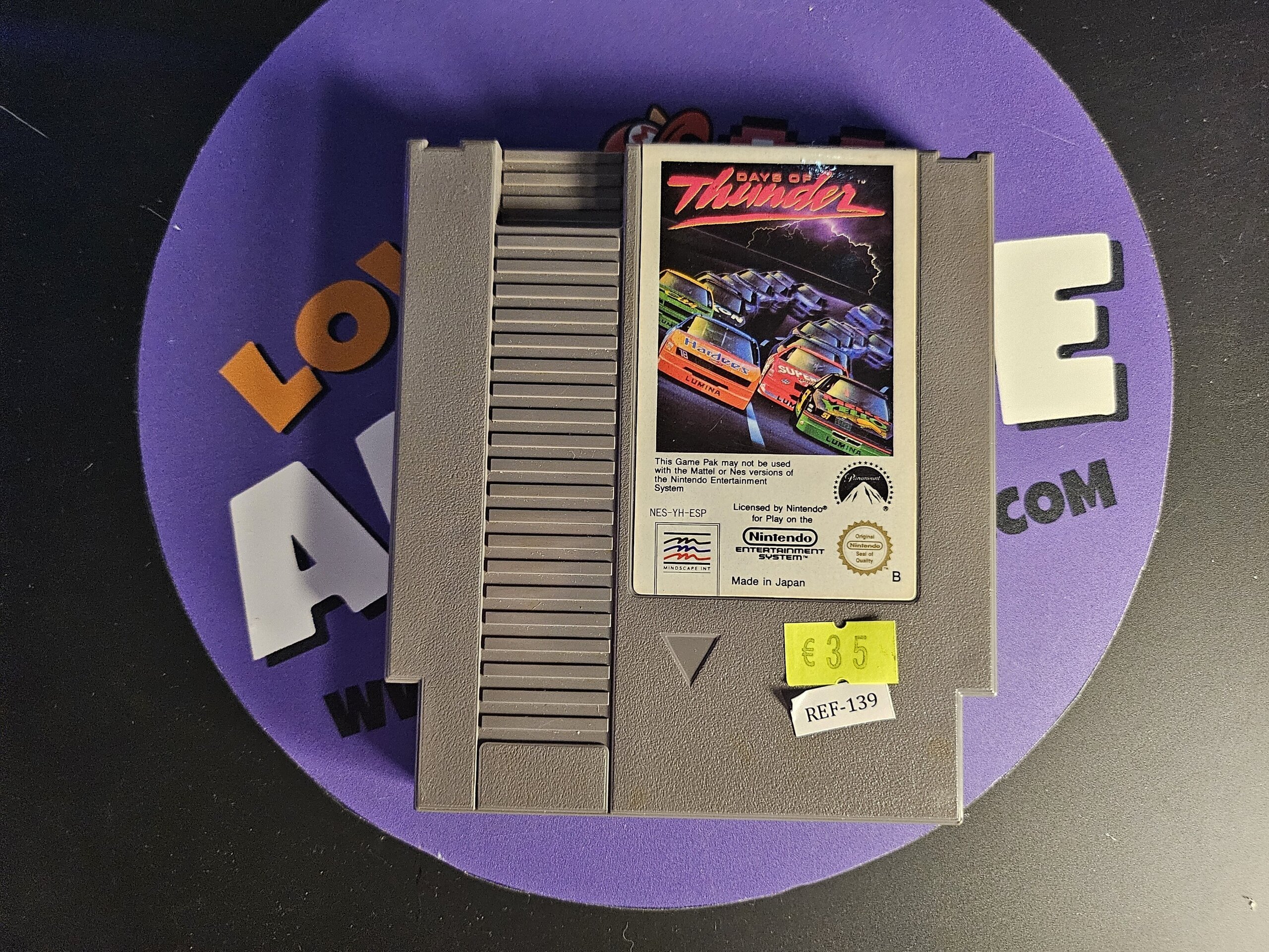 VIDEOJUEGO DAYS OF THUNDER - 1