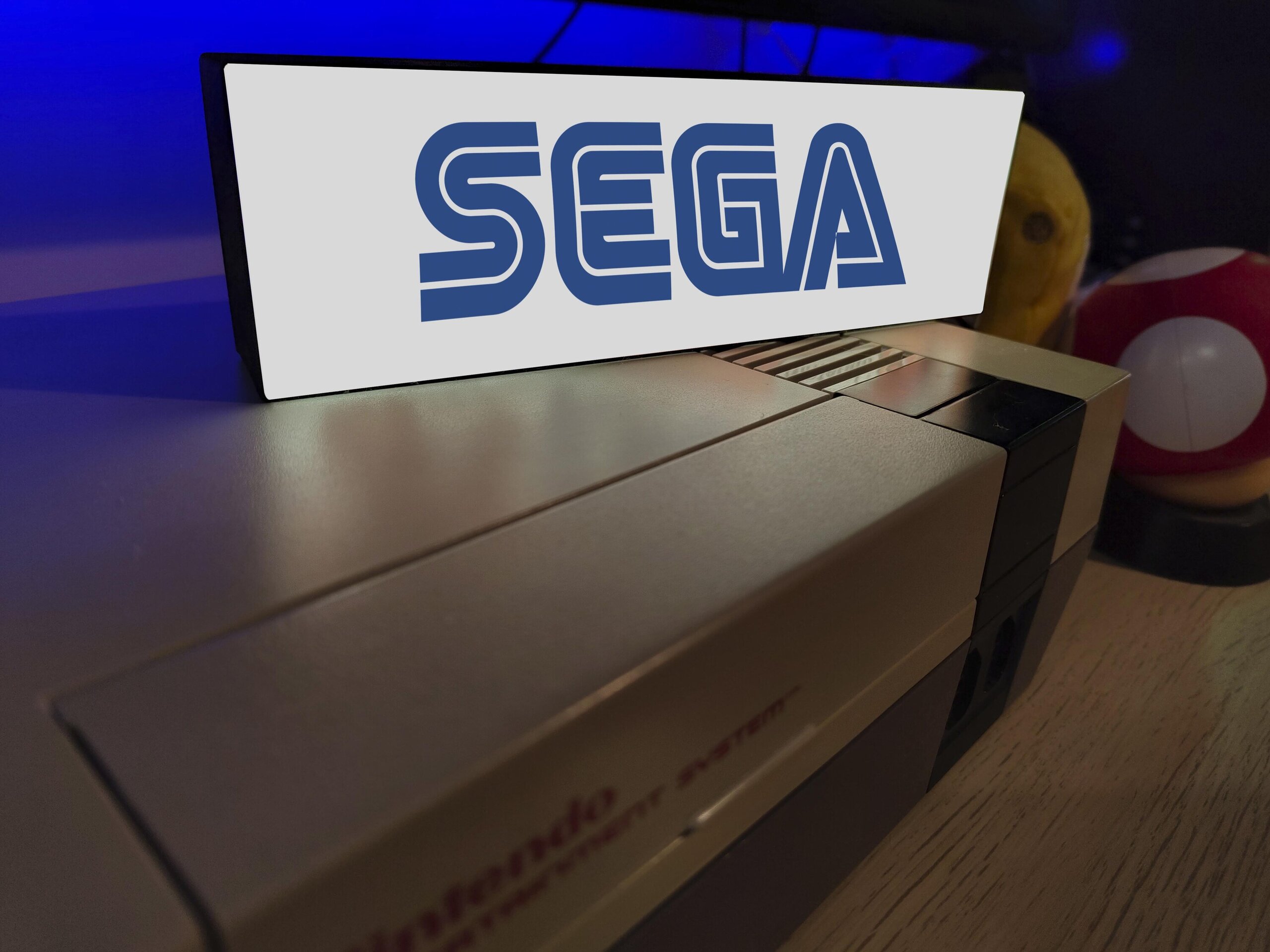 lampara retro marquesina SEGA - 1