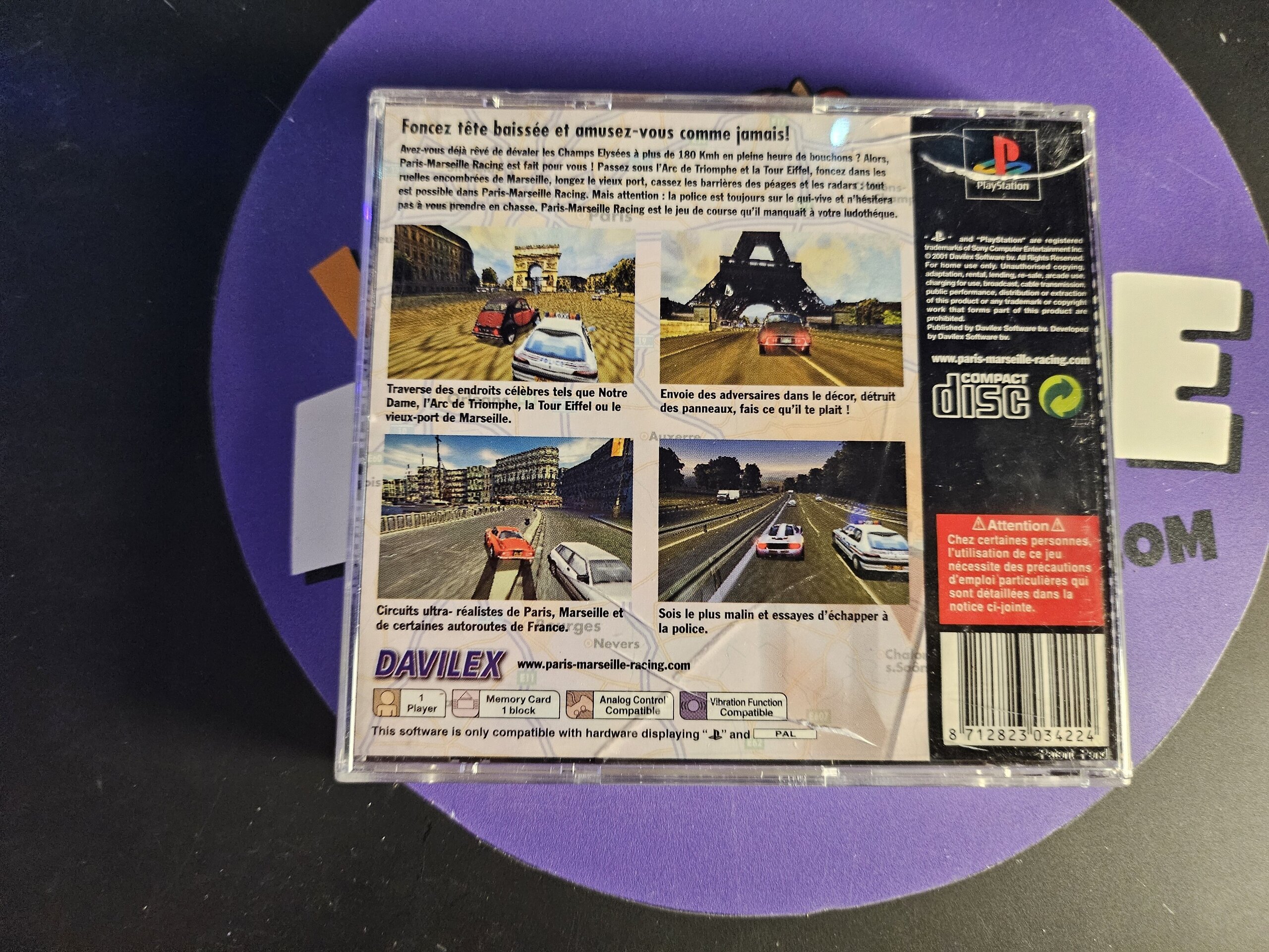 VIDEOJUEGO PARIS MARSEILLE RACING - 2