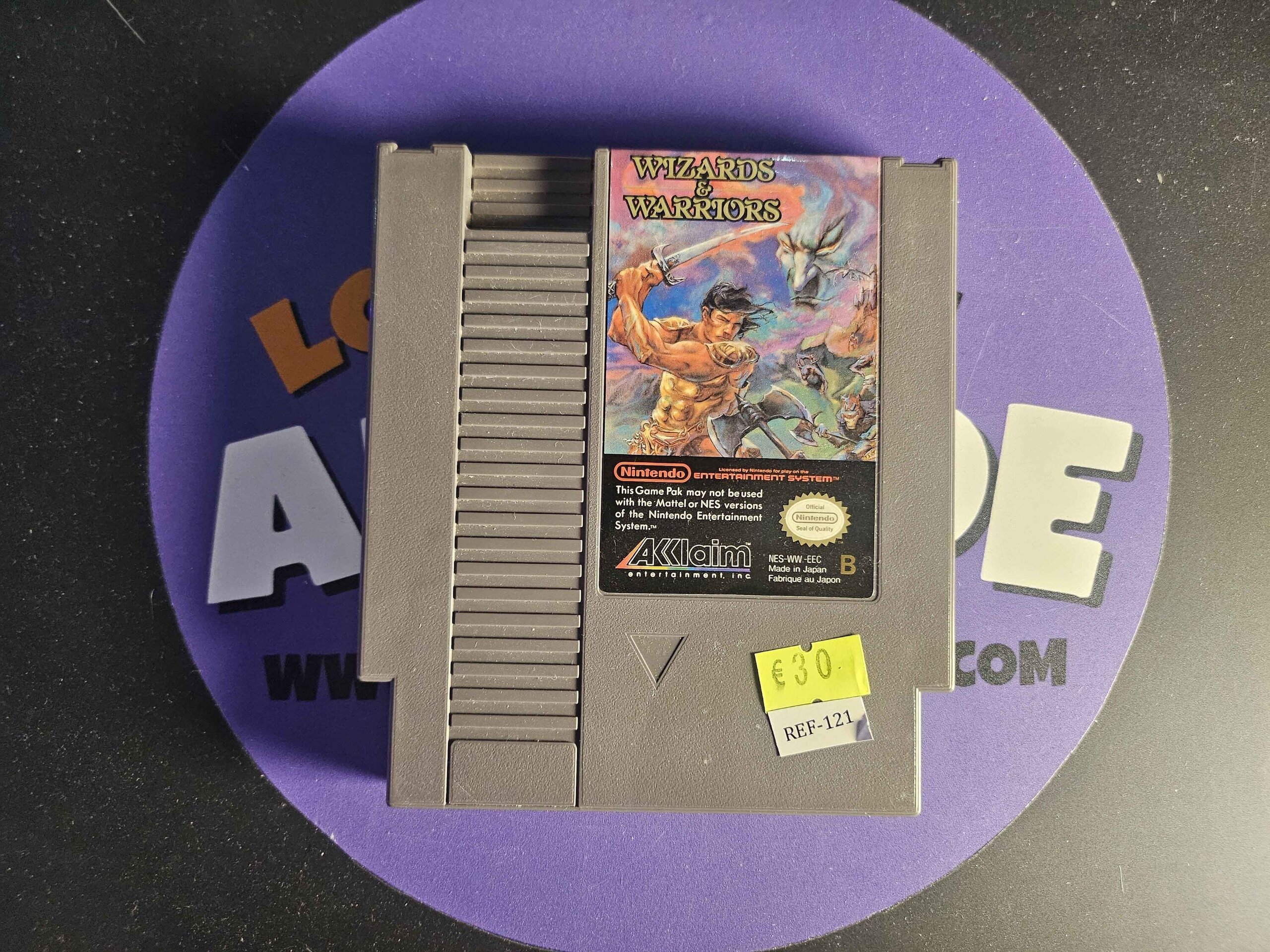 VIDEOJUEGO WIZARDS & WARRIORS - 1
