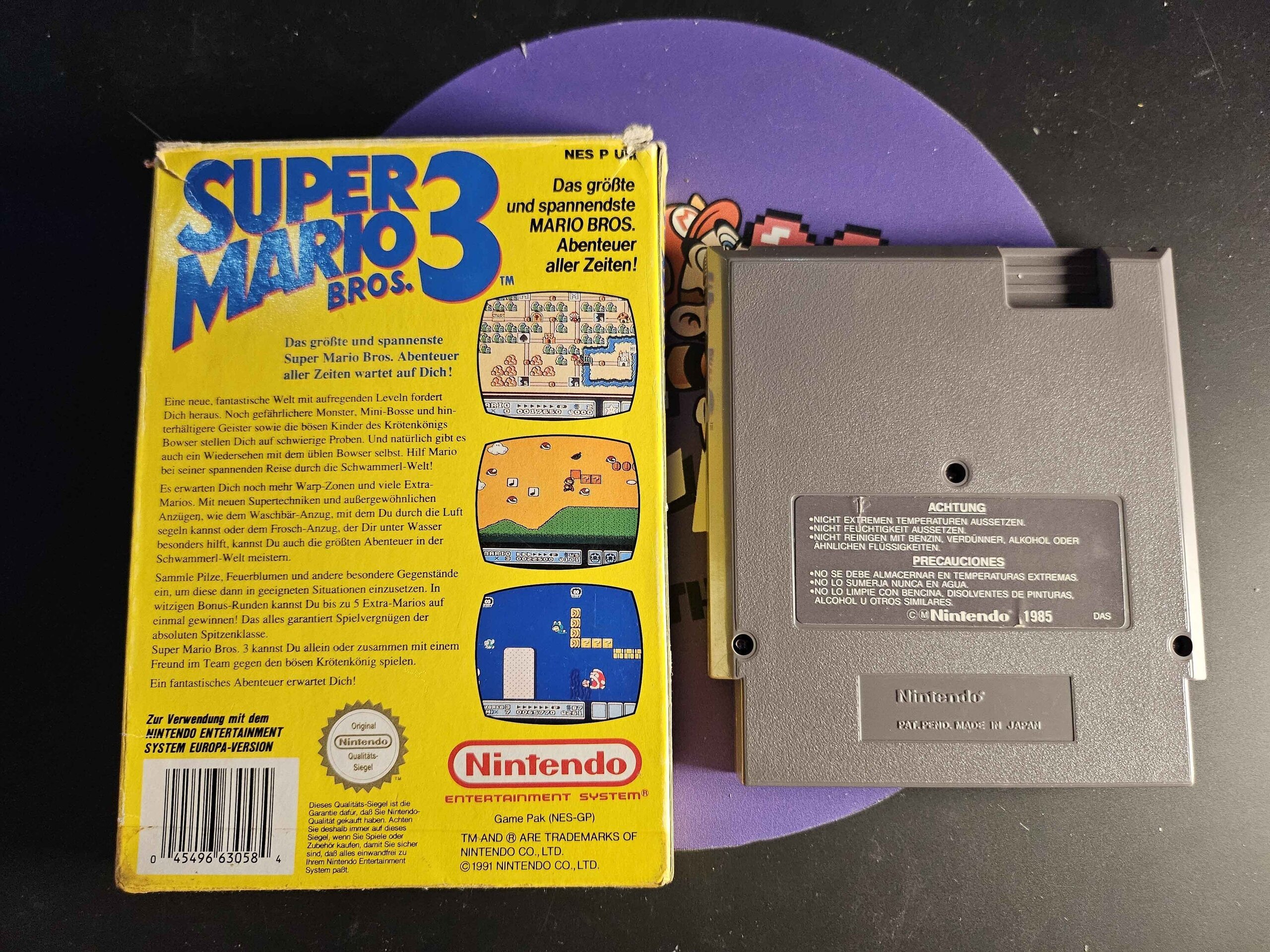 VIDEOJUEGO SUPER MARIO BROS 3 - 2
