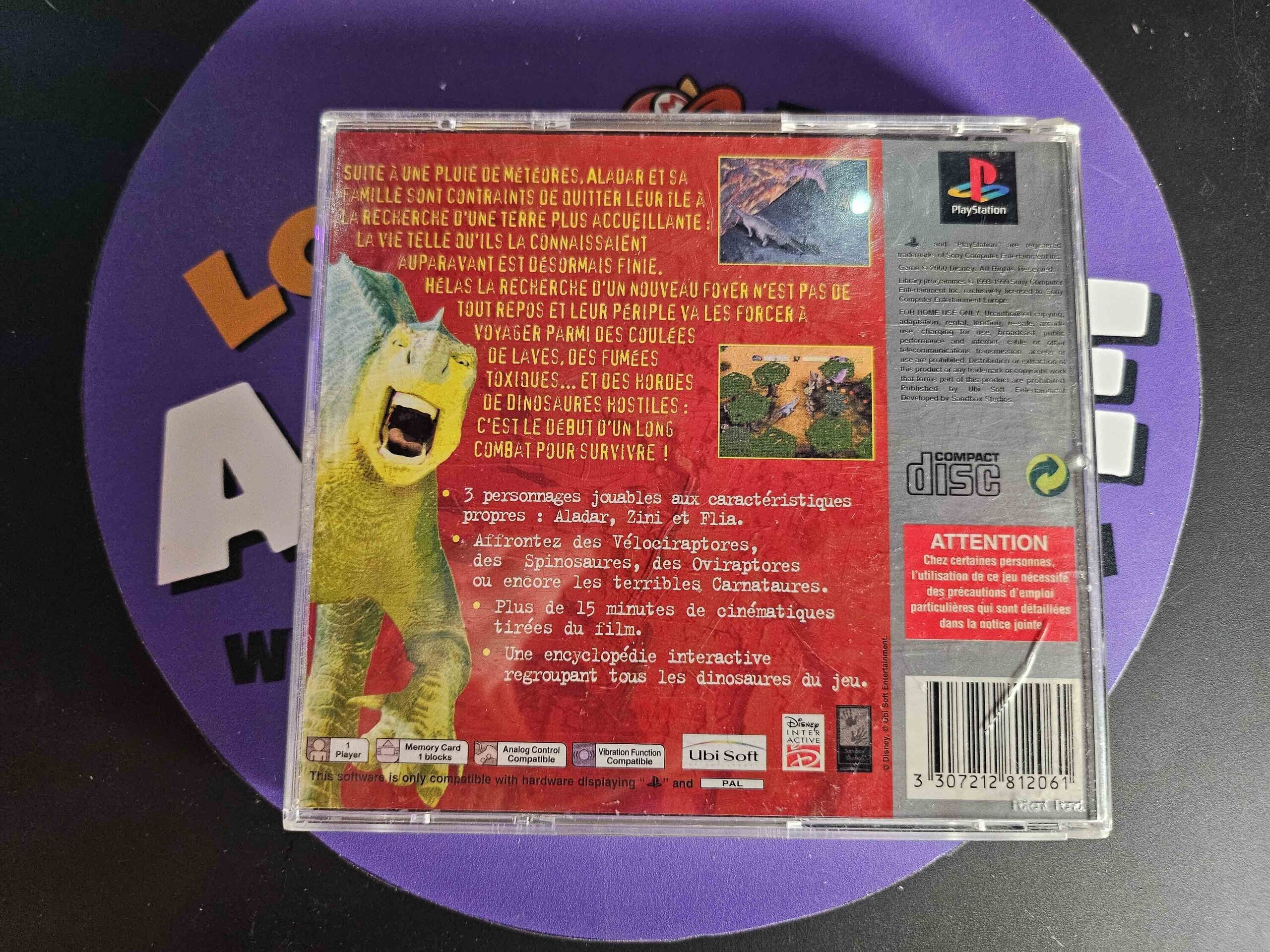 VIDEOJUEGO DINOSAURE - 3