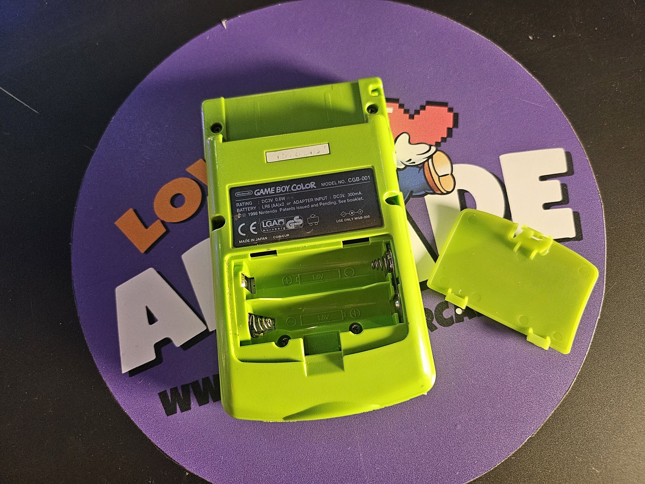VIDEOCONSOLA GAMEBOY COLOR VERDE - 3