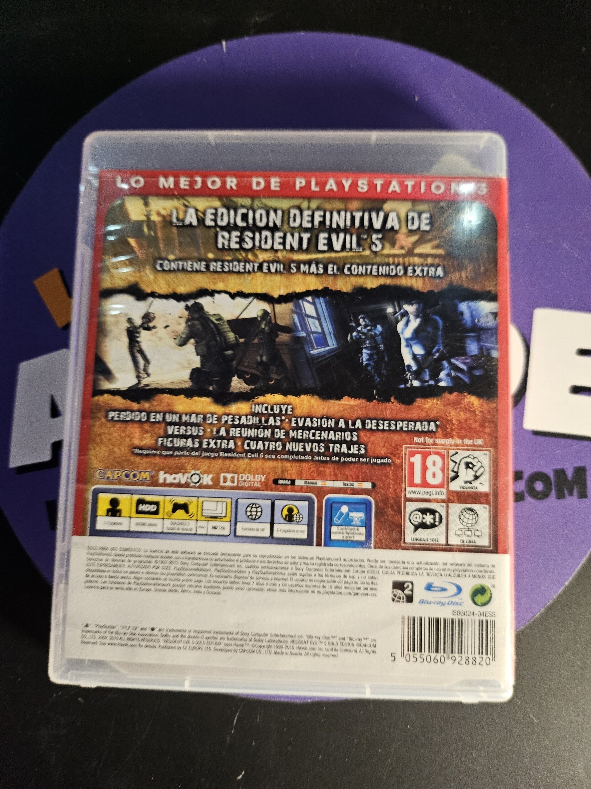 VIDEOJUEGO RESIDENT EVIL 5 GOLD EDITION - 2