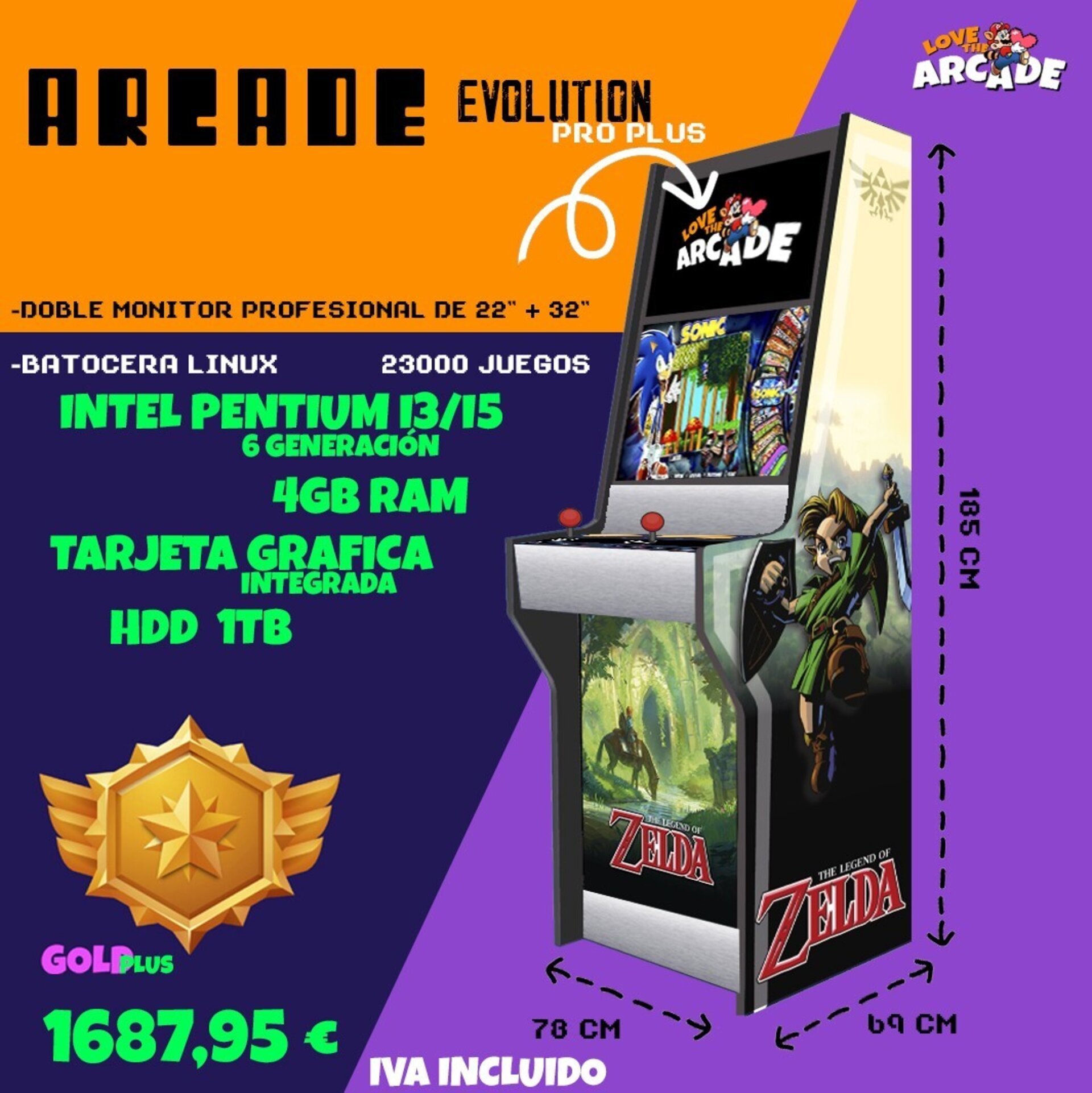 ARCADE EVOLUTION PRO plus - 2