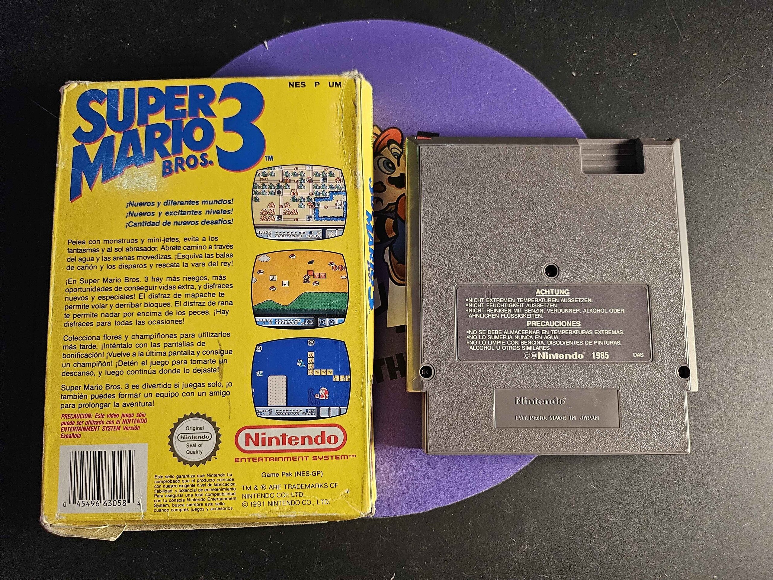 VIDEOJUEGO SUPER MARIO BROS 3 - 2