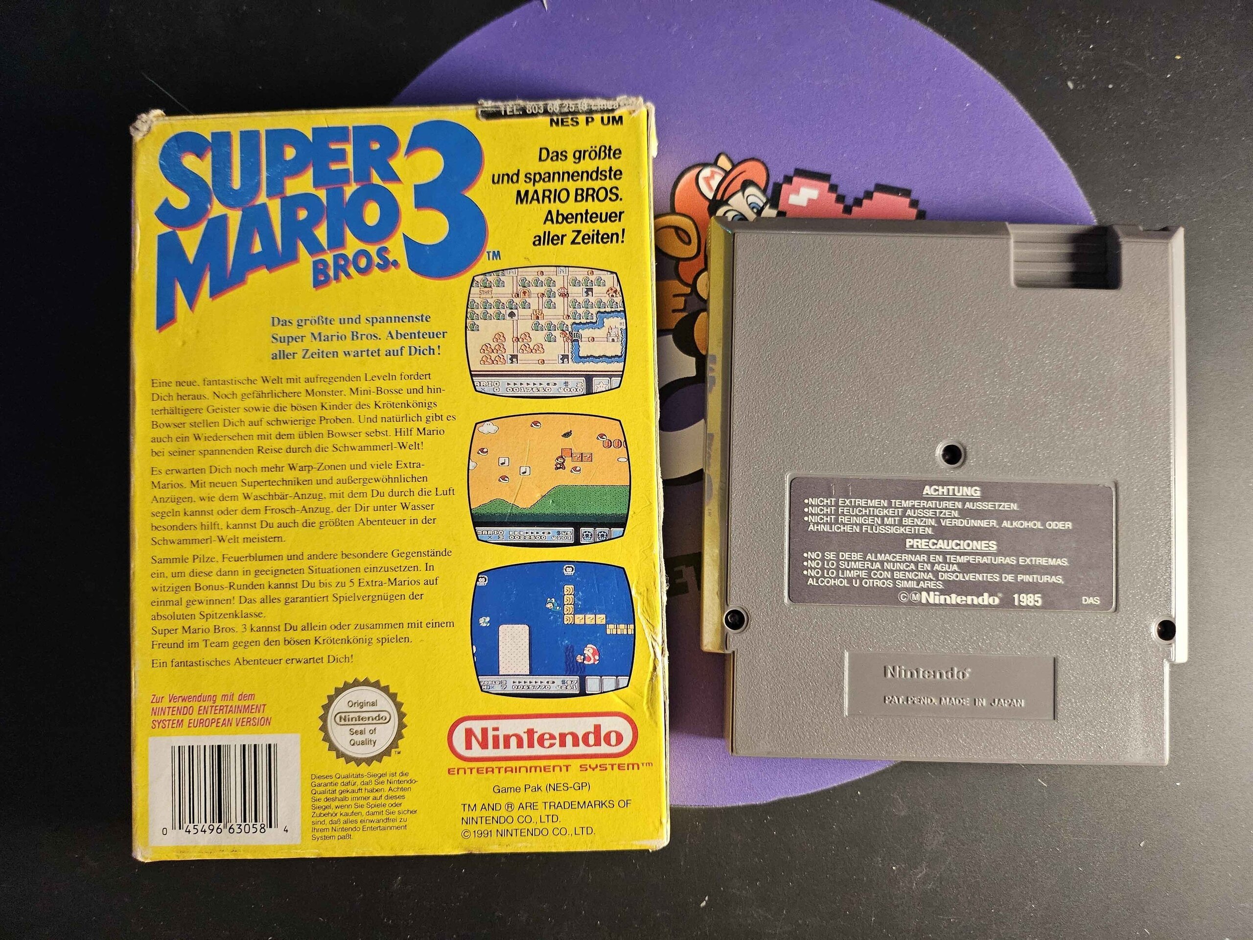 VIDEOJUEGO SUPER MARIO BROS 3 - 2