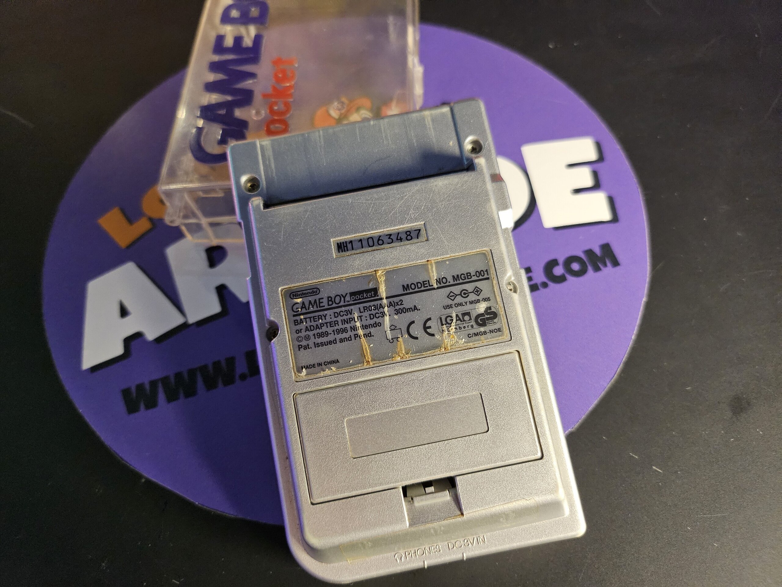 VIDEOCONSOLA GAMEBOY POCKET GRIS - 3
