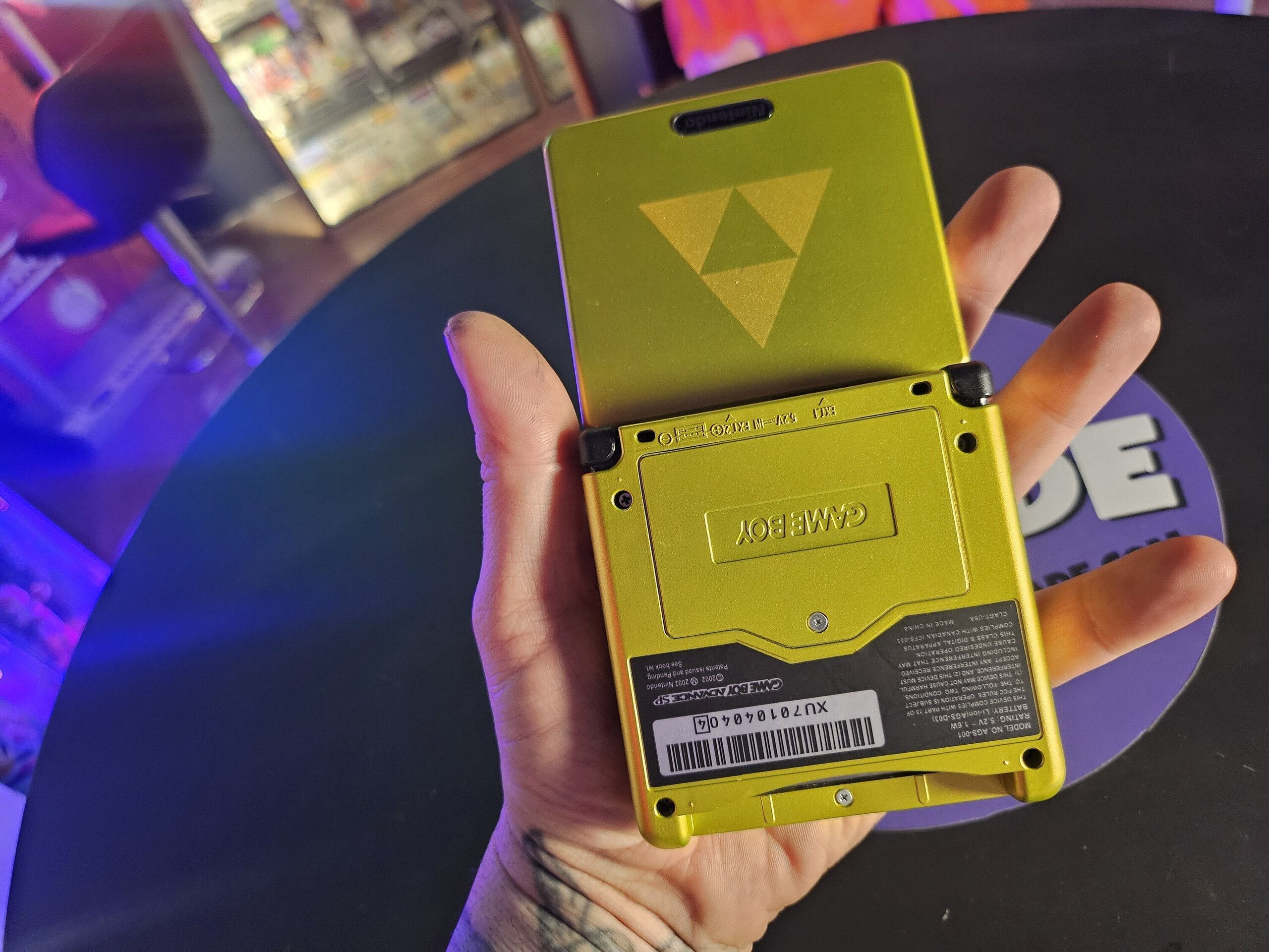 VIDEOCONSOLA GAMEBOY ADVANCE SP ZELDA - 2