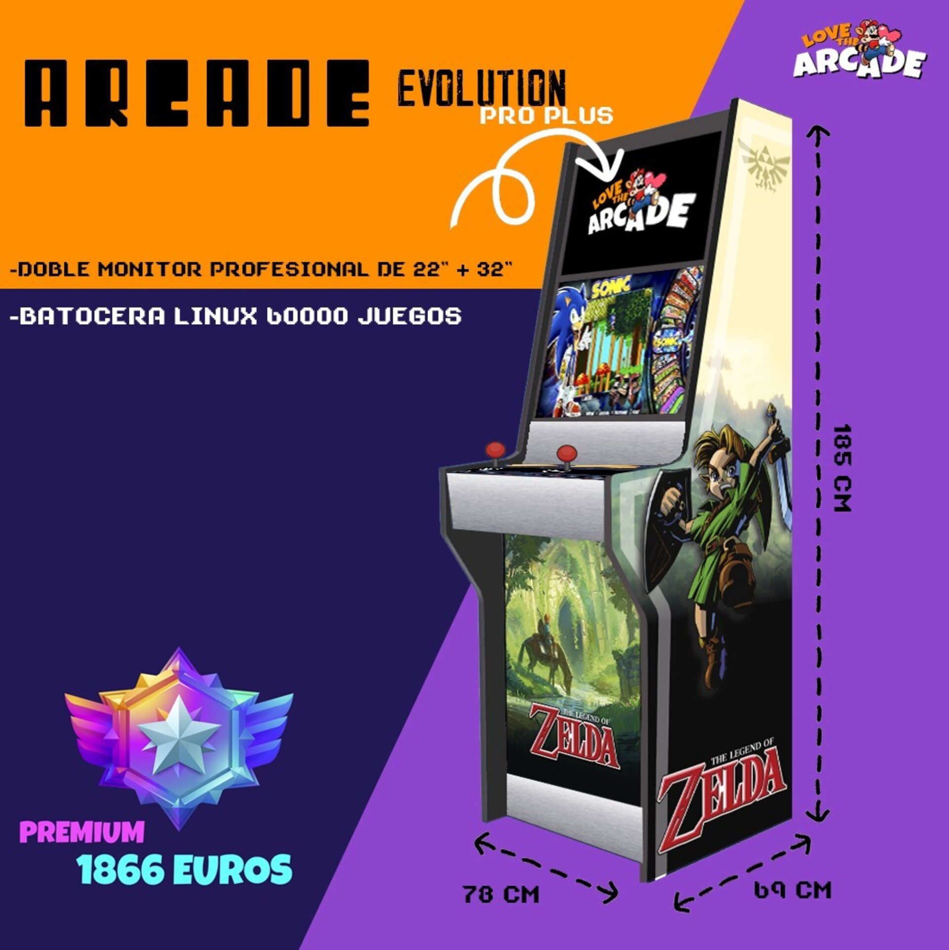 ARCADE EVOLUTION PRO PLUS - 2