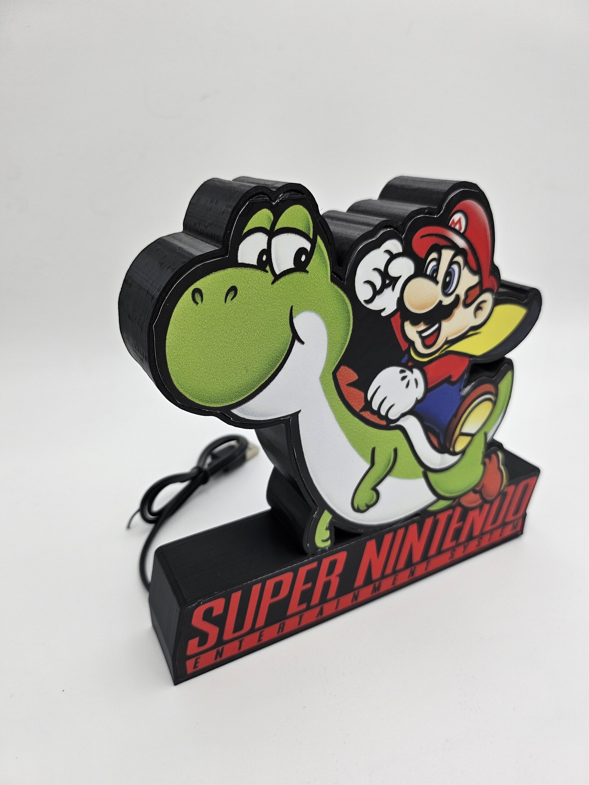 lampara retro SUPER MARIO BROS SNES - 2