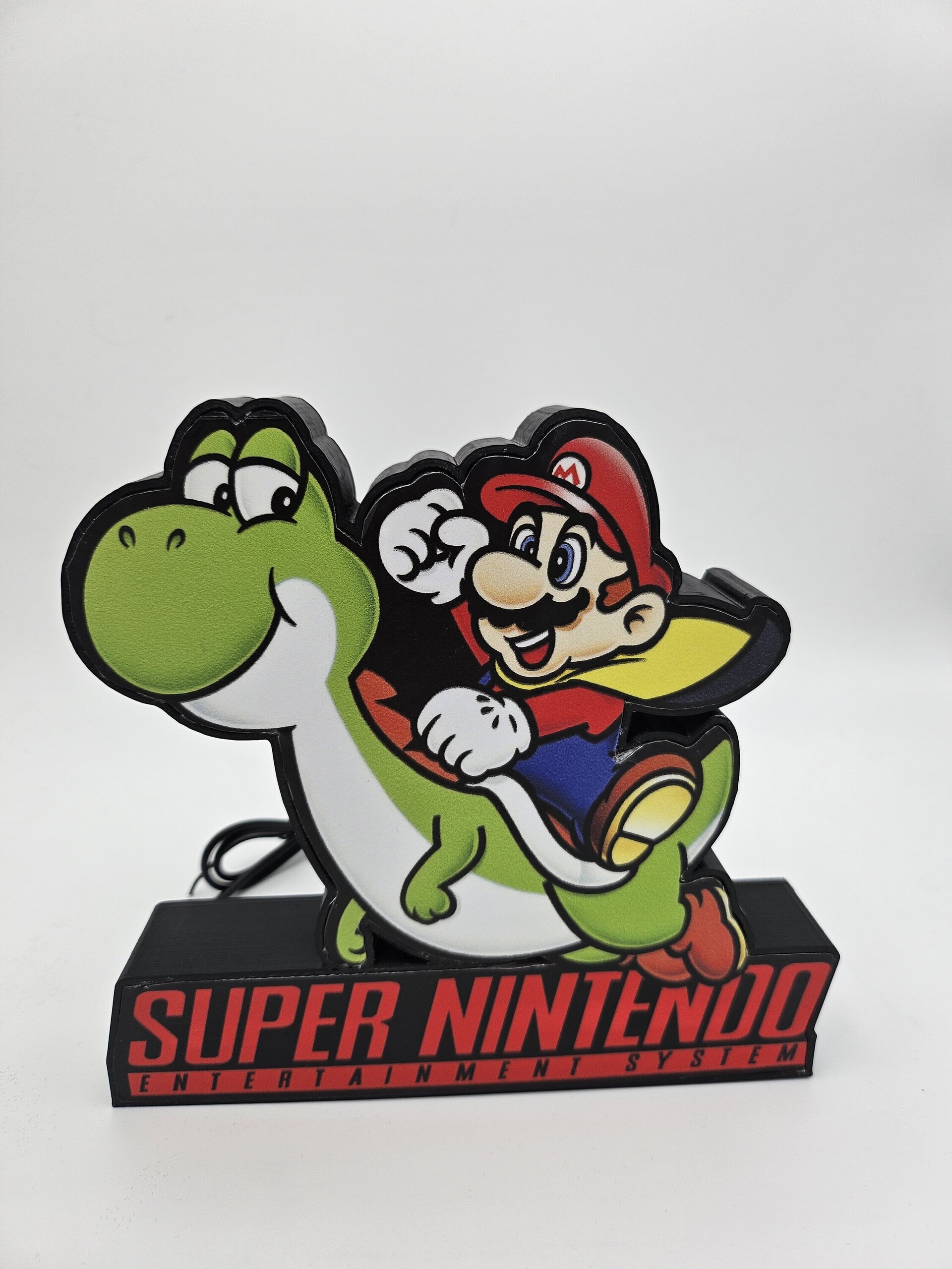 lampara retro SUPER MARIO BROS SNES - 1