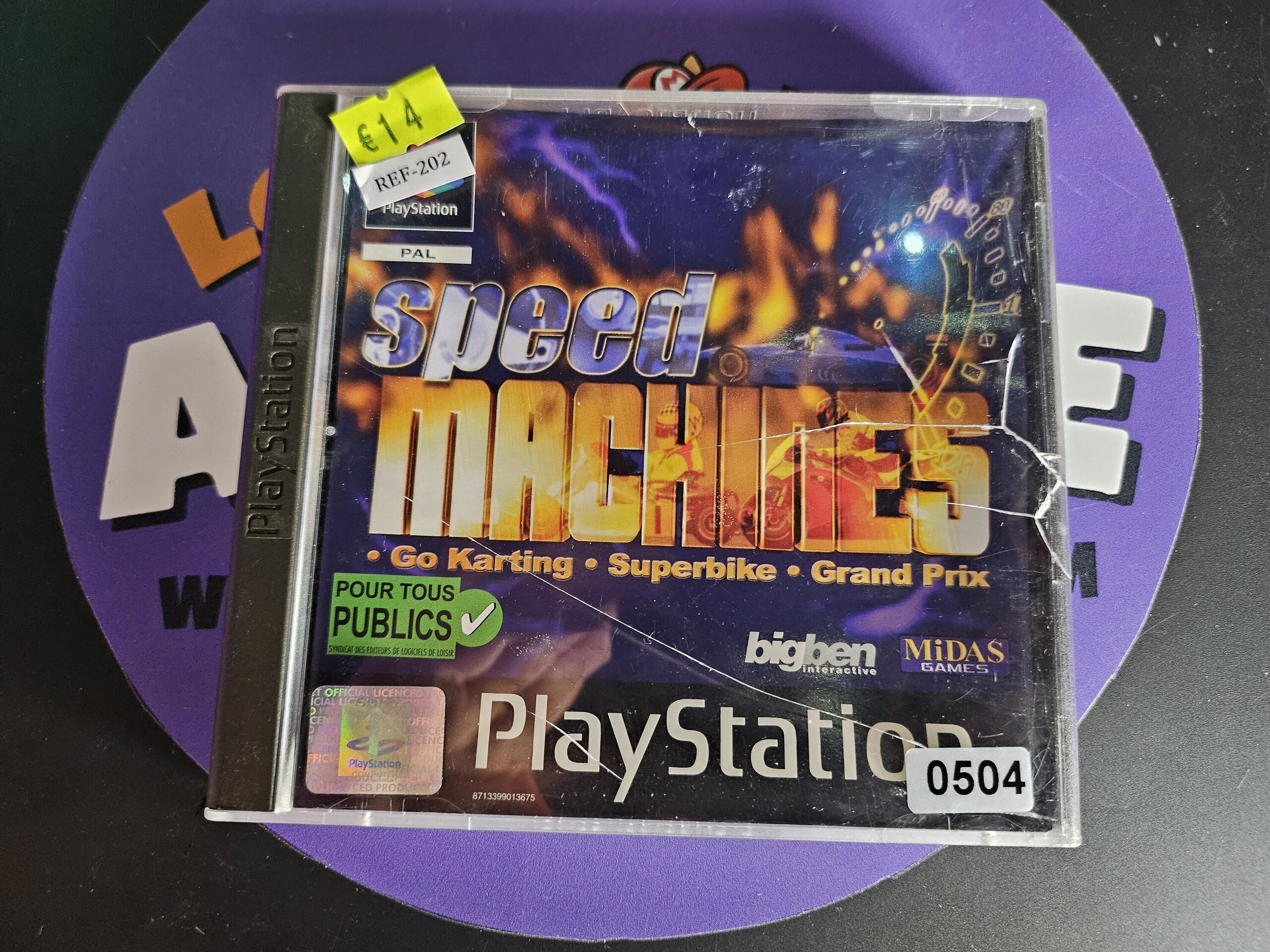 VIDEOJUEGO SPEED MACHINES - 1