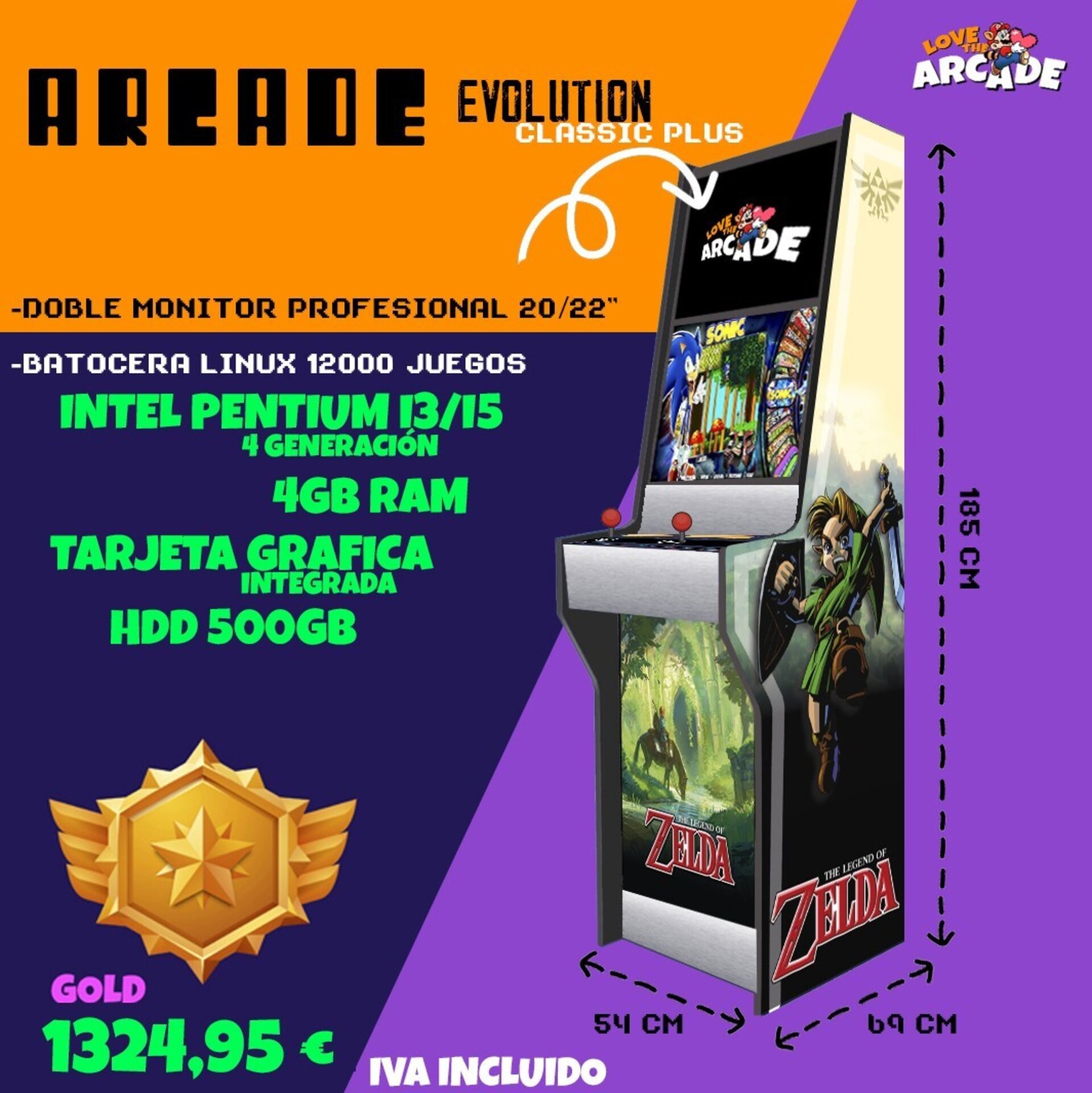 ARCADE EVOLUTION CLASSIC plus - 1
