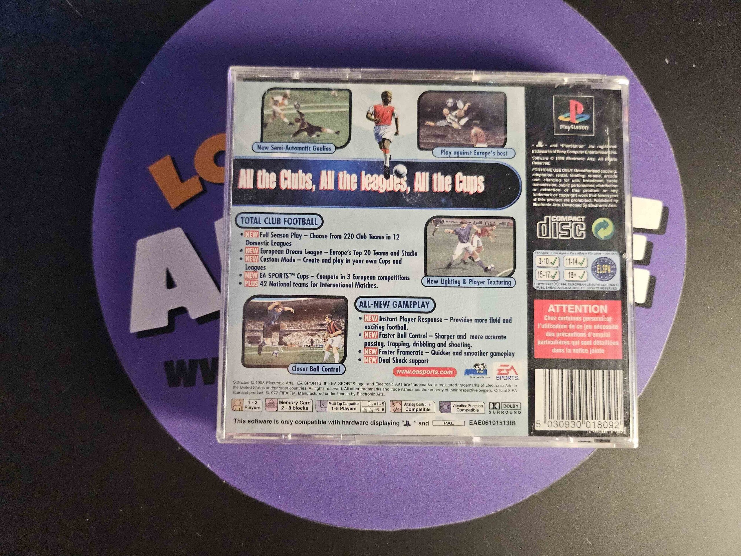 VIDEOJUEGO FIFA 99 - 2