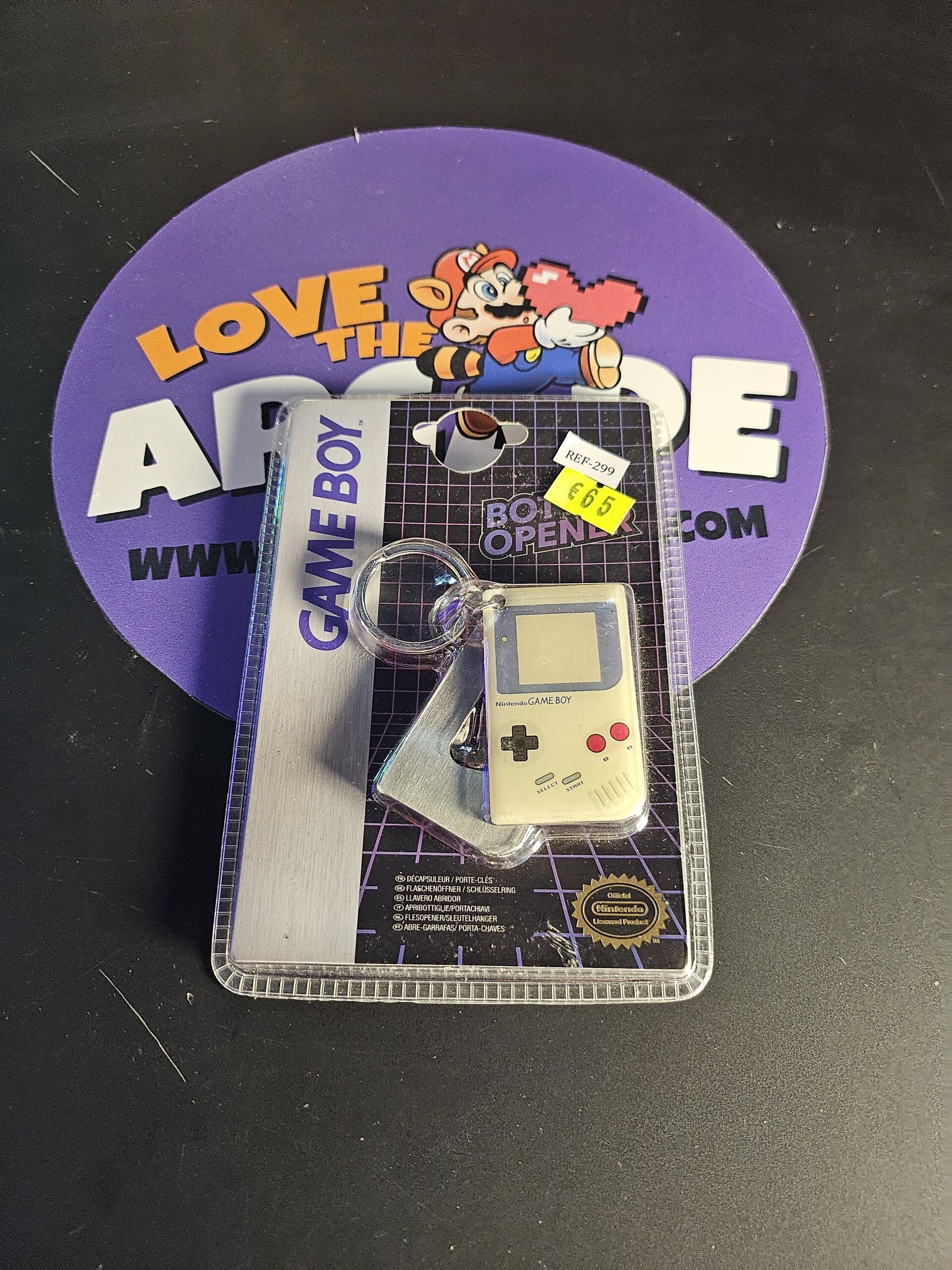 LLAVERO ABRIDOR DE BOTELLAS GAMEBOY - 1