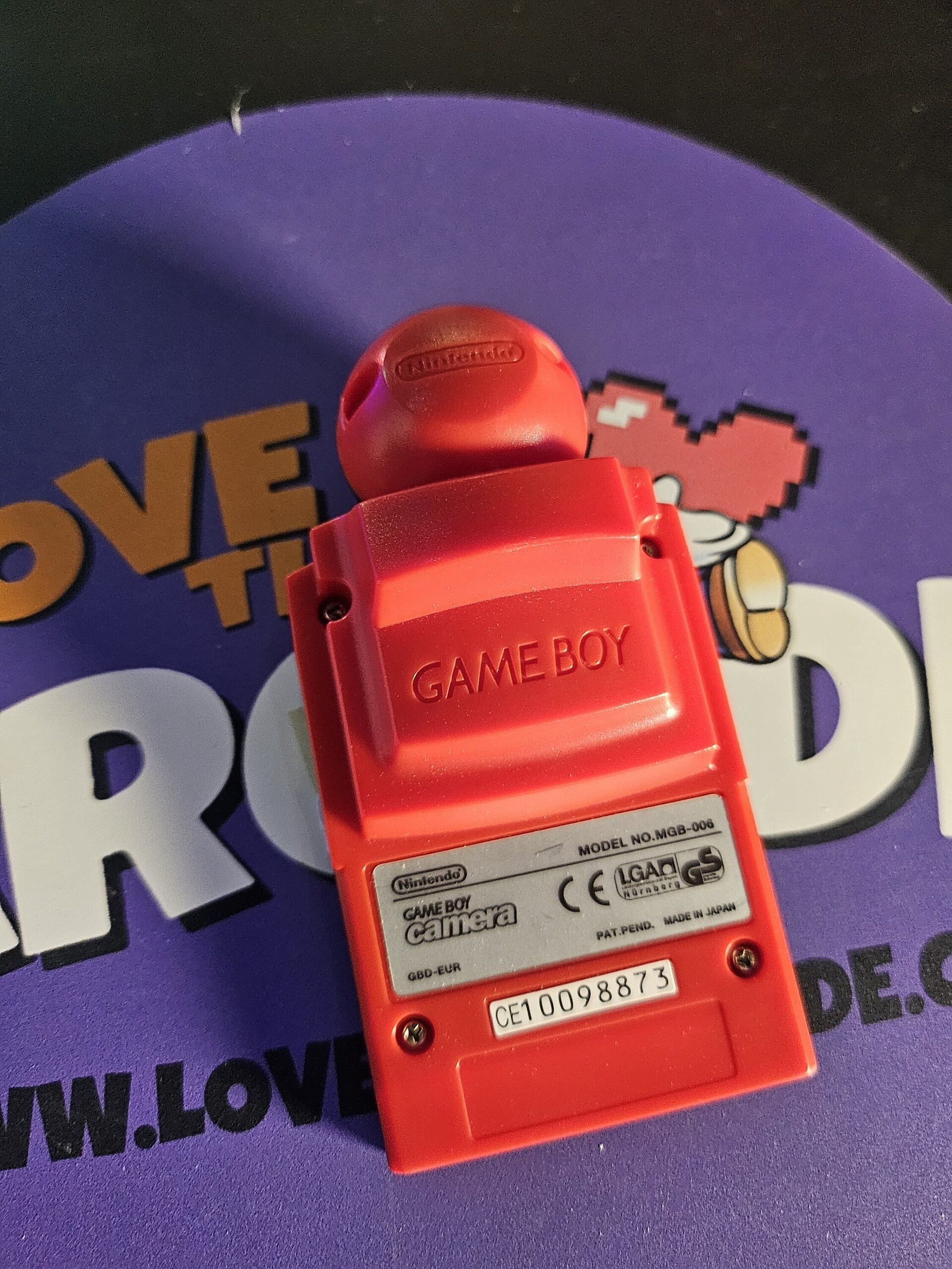 CAMARA ROJO GAMEBOY - 2