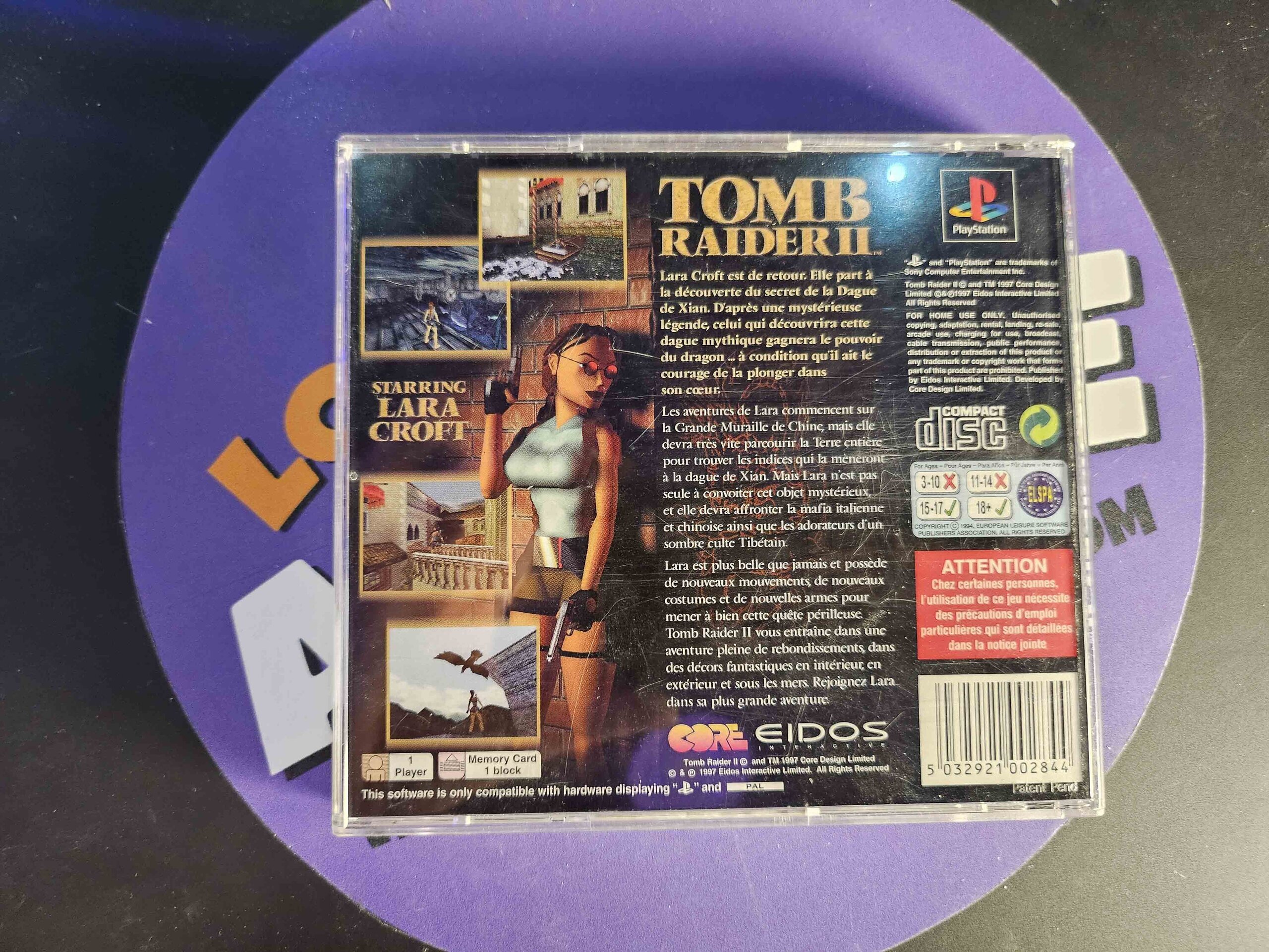 VIDEOJUEGO TOMB RAIDER 2 - 3