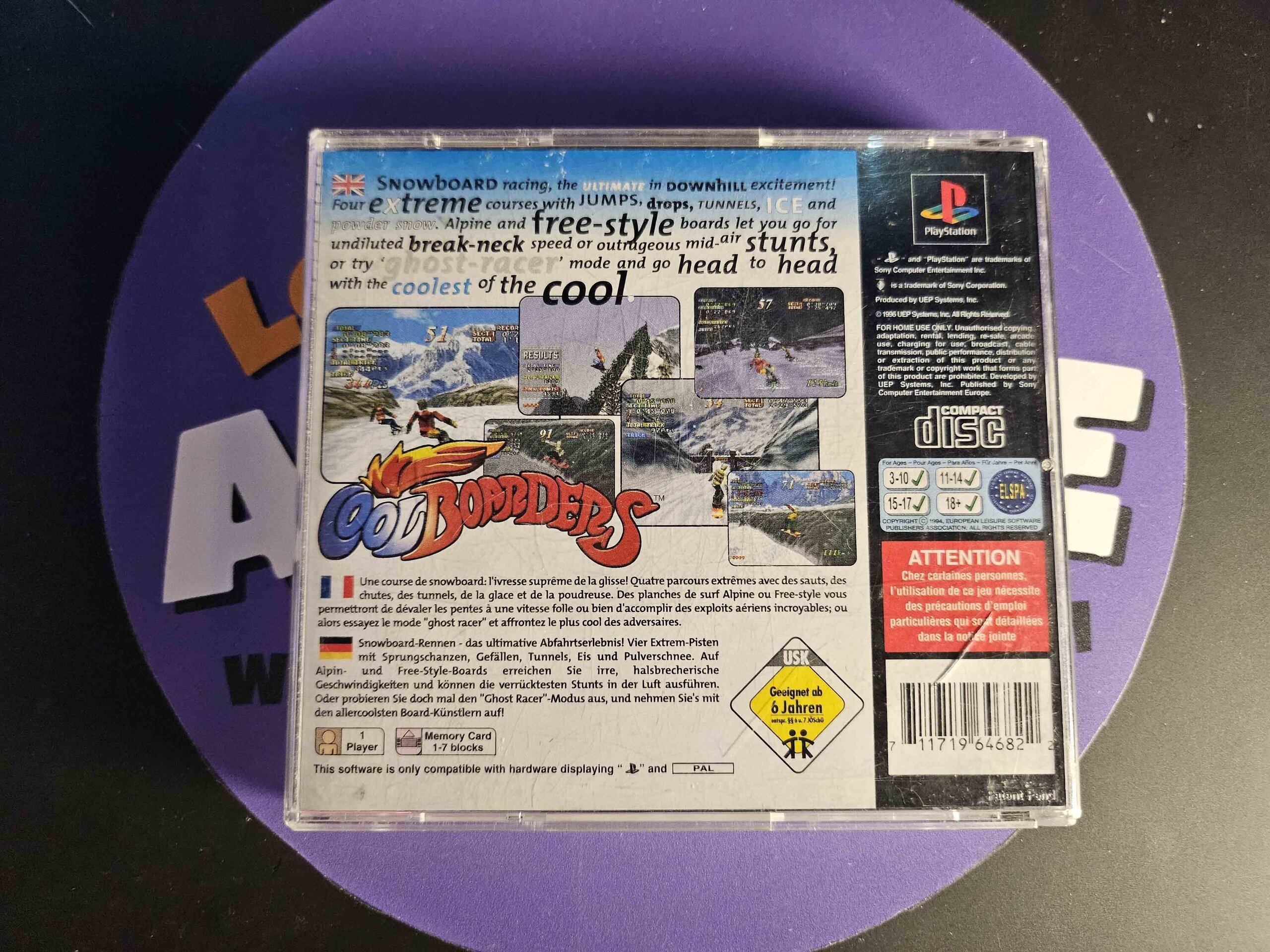 VIDEOJUEGO COOLBOARDERS - 2