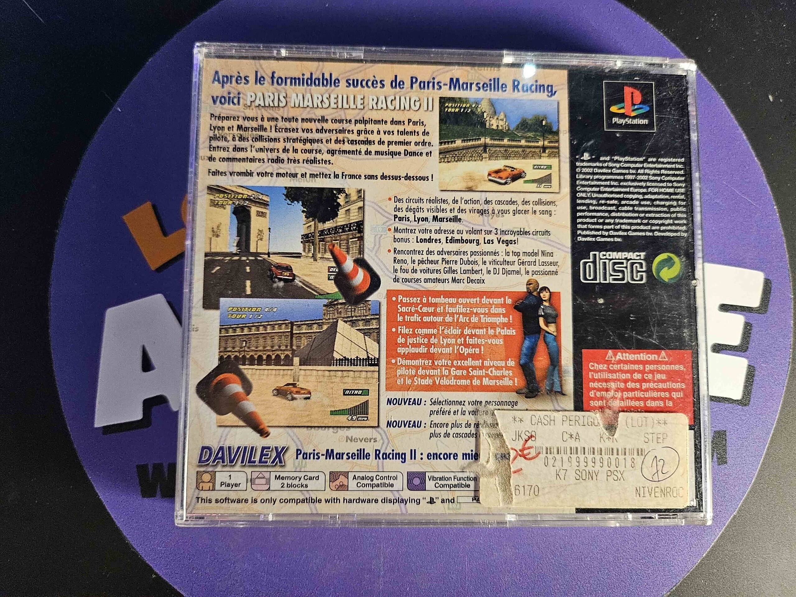 VIDEOJUEGO PARIS MARSEILLE RACING - 3